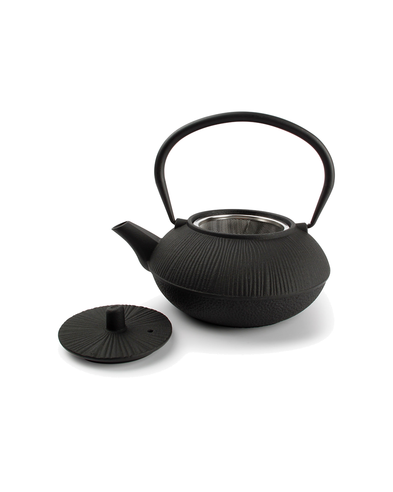 My Tea Teekanne aus Gusseisen, Streifen Schwarz, 800 ml, Ansicht 2