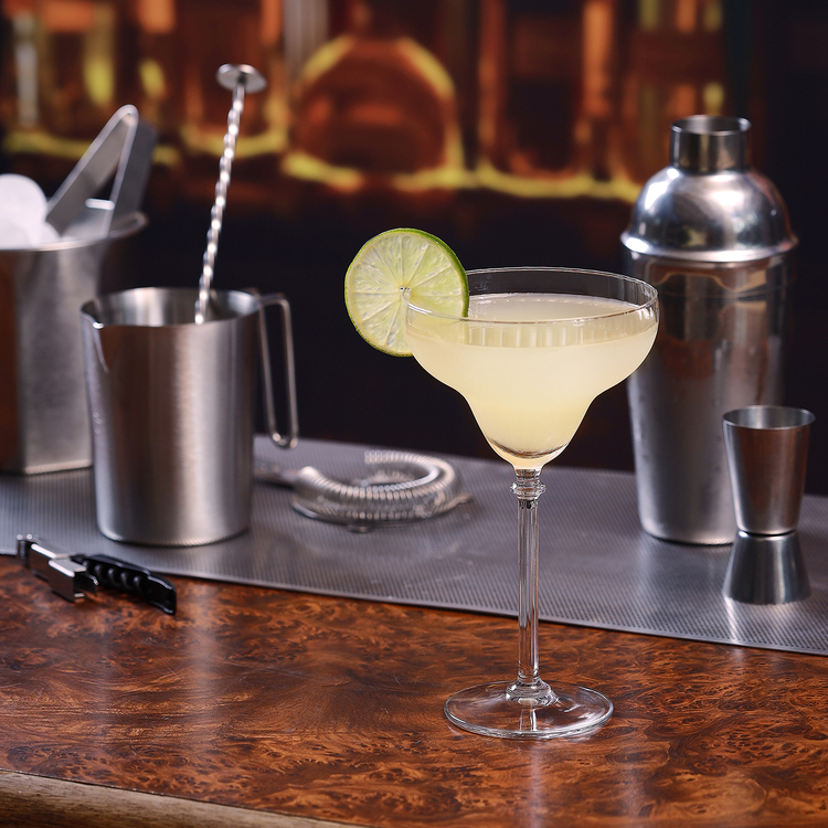 Noble Cocktailglas mit Linienrelief, 280 ml, Ansicht 3