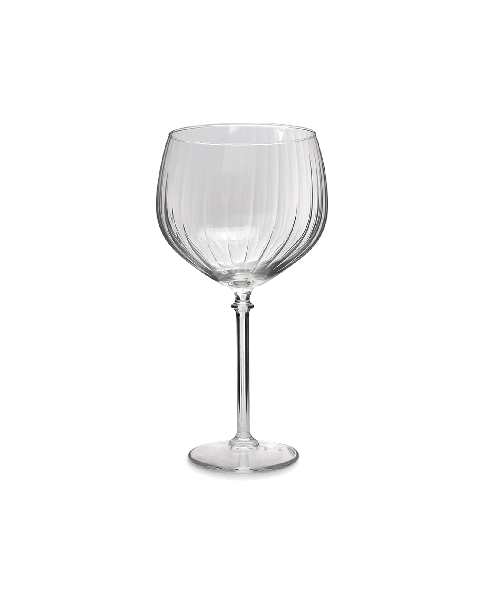 Noble Cocktailglas mit Linienrelief, 620 ml, Ansicht 1