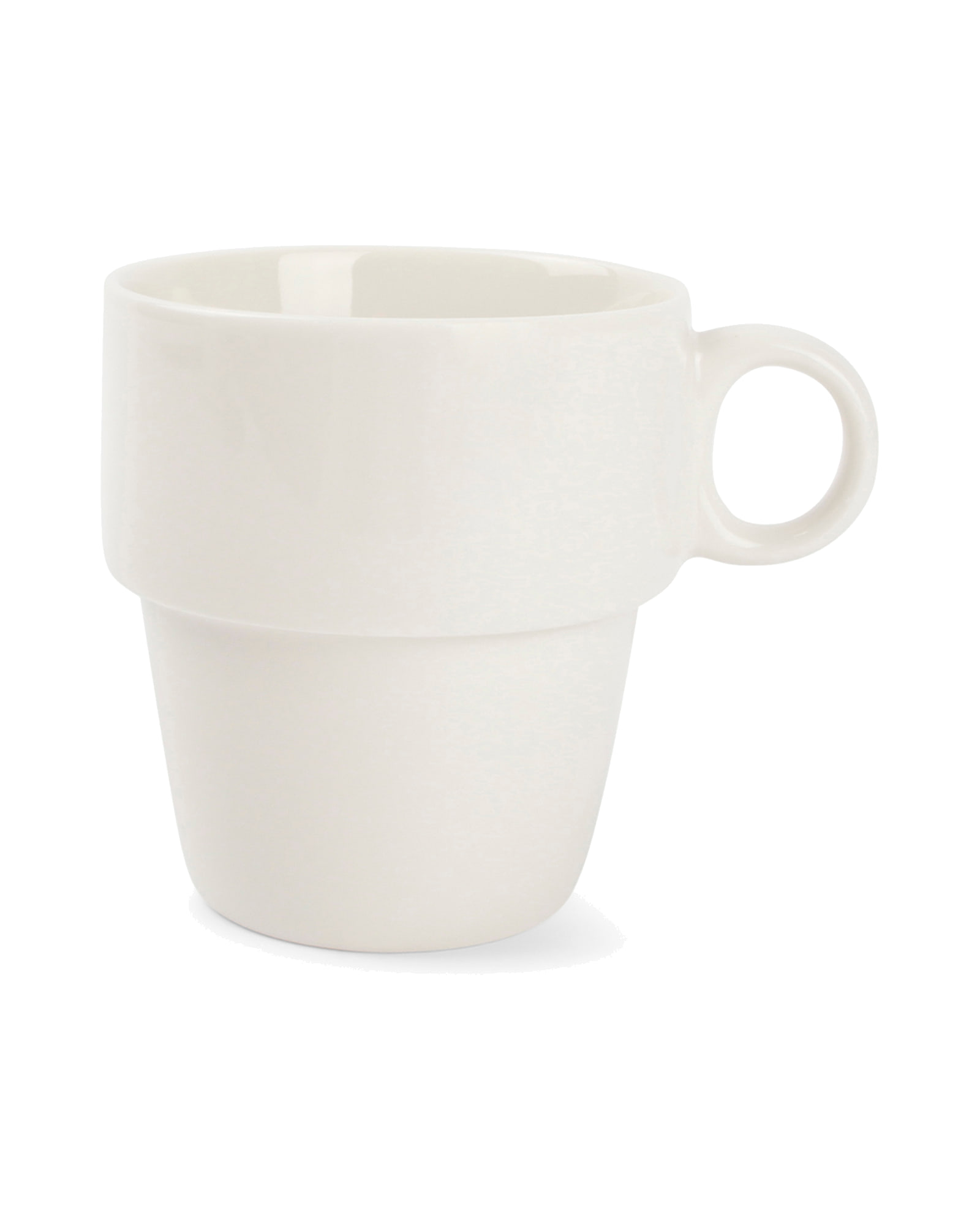Note Tasse aus New Bone China, Elfenbein