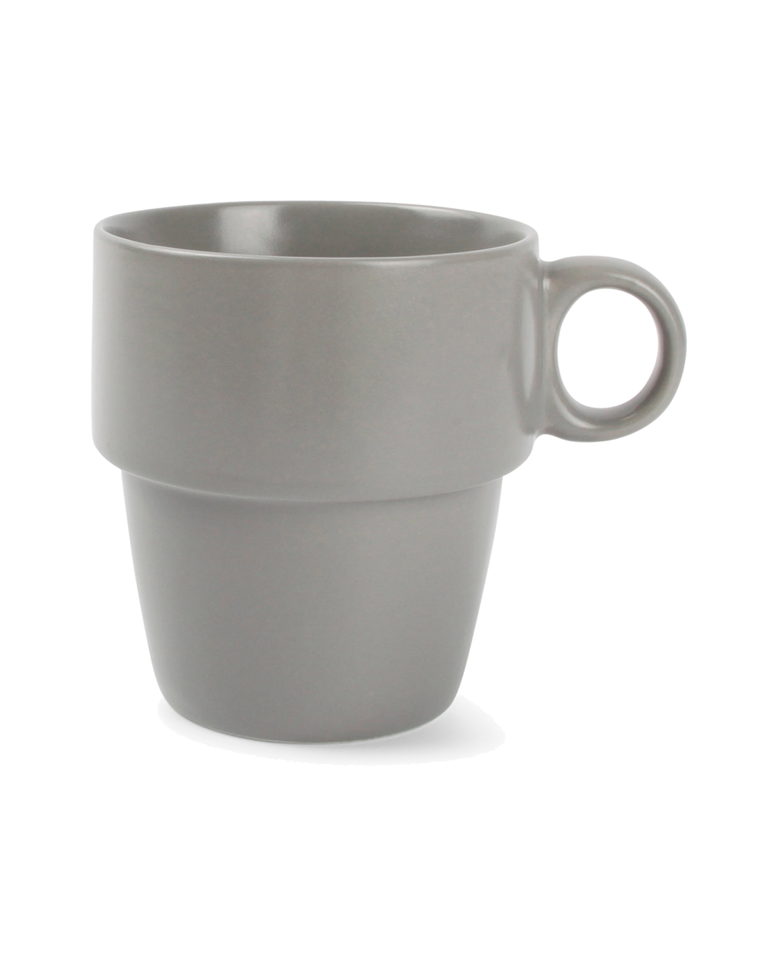 Note Tasse aus New Bone China, Grau