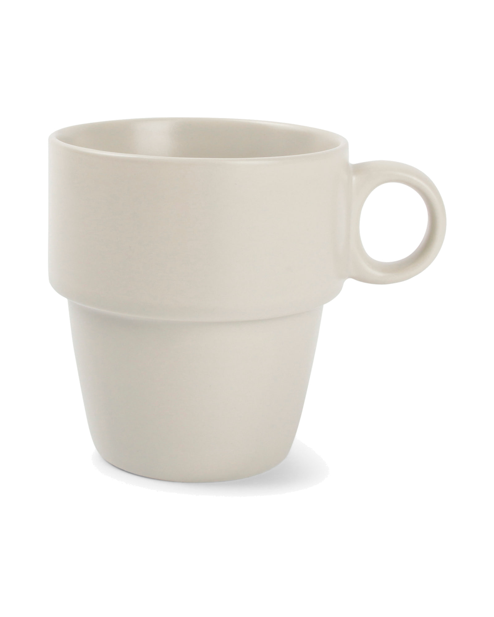 Note Tasse aus New Bone China, Beige