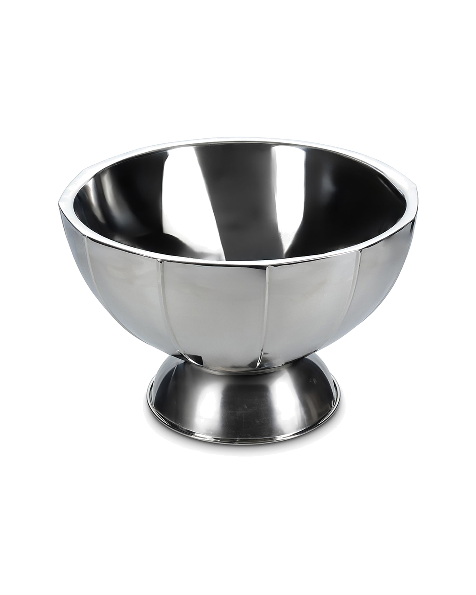 Nox Champagnerwanne aus Edelstahl, doppelwandig Silber, Ø 32 cm, H 21 cm, Ansicht 2