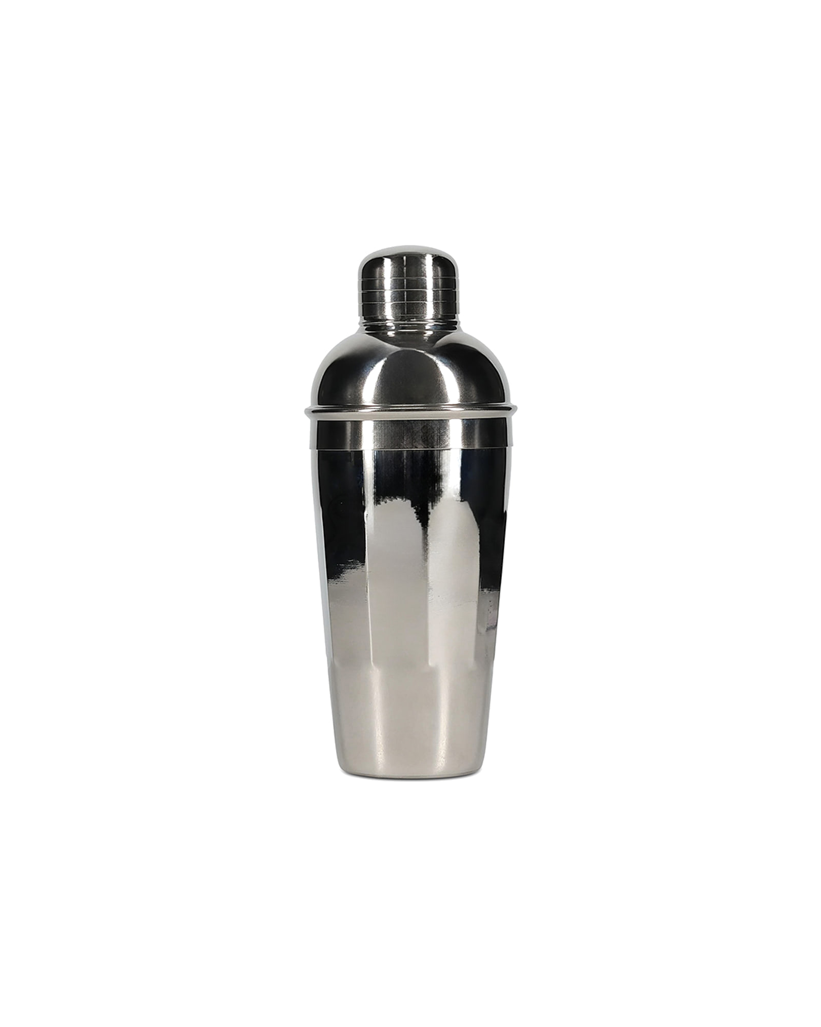 Nox Cocktailshaker aus Edelstahl, Silber, 500 ml, Ansicht 1