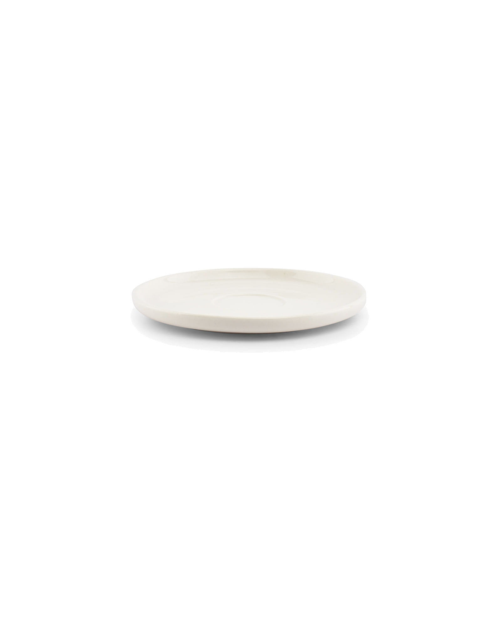 Nuo Mokka-Untertasse aus Porzellan, Weiß, Ø 14 cm, Ansicht 2