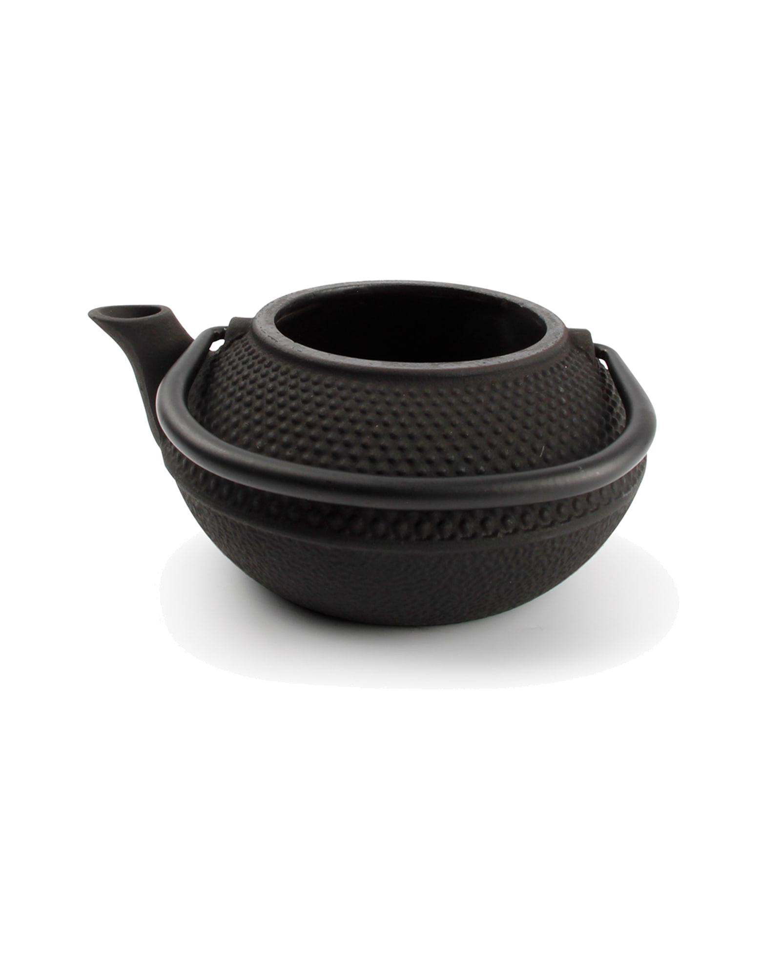 O-Tea Teekanne aus Gusseisen, Schwarz, 400 ml, Ansicht 3