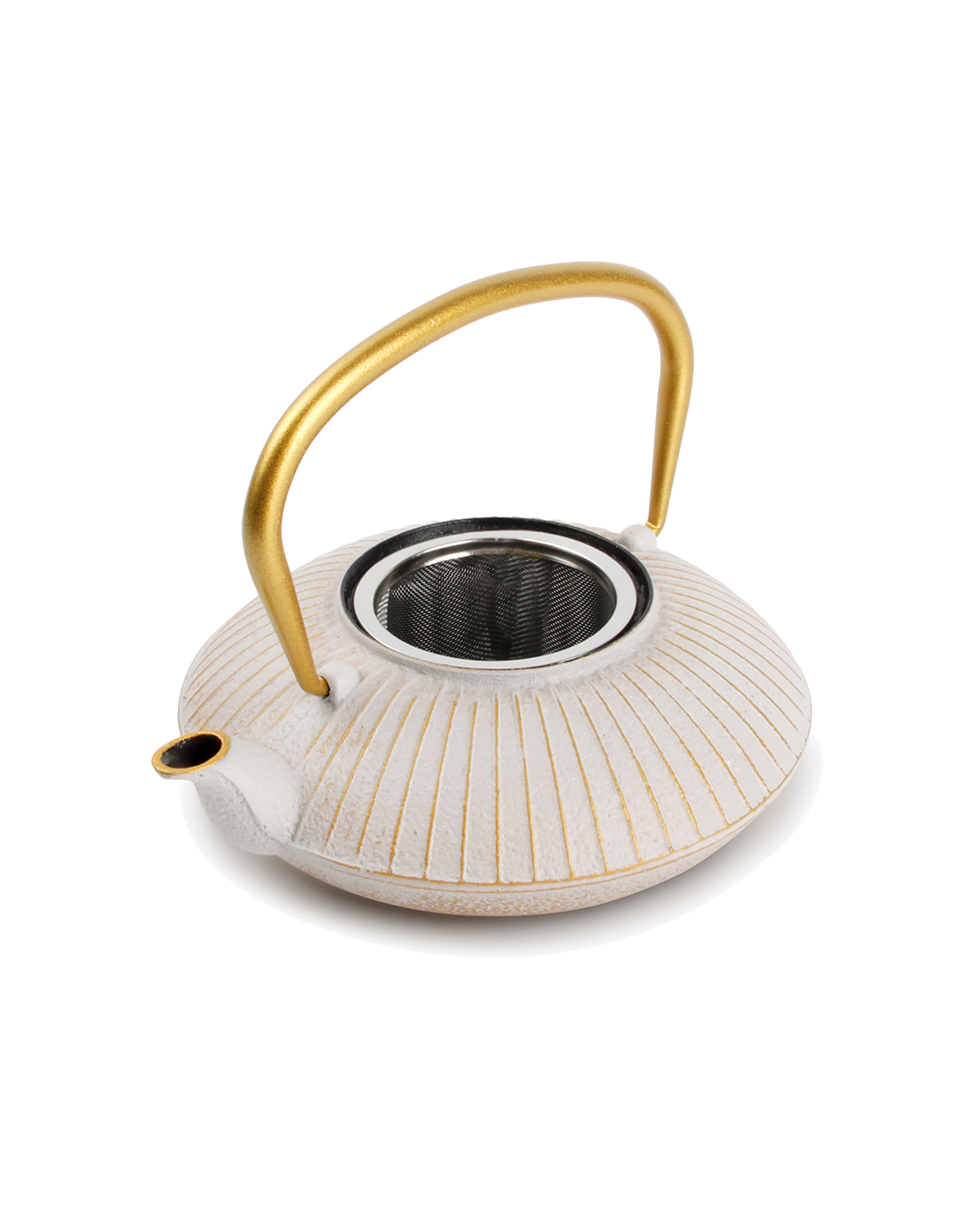 Ocha Teekanne aus Gusseisen, Beige/Gold, 500 ml, Ansicht 3