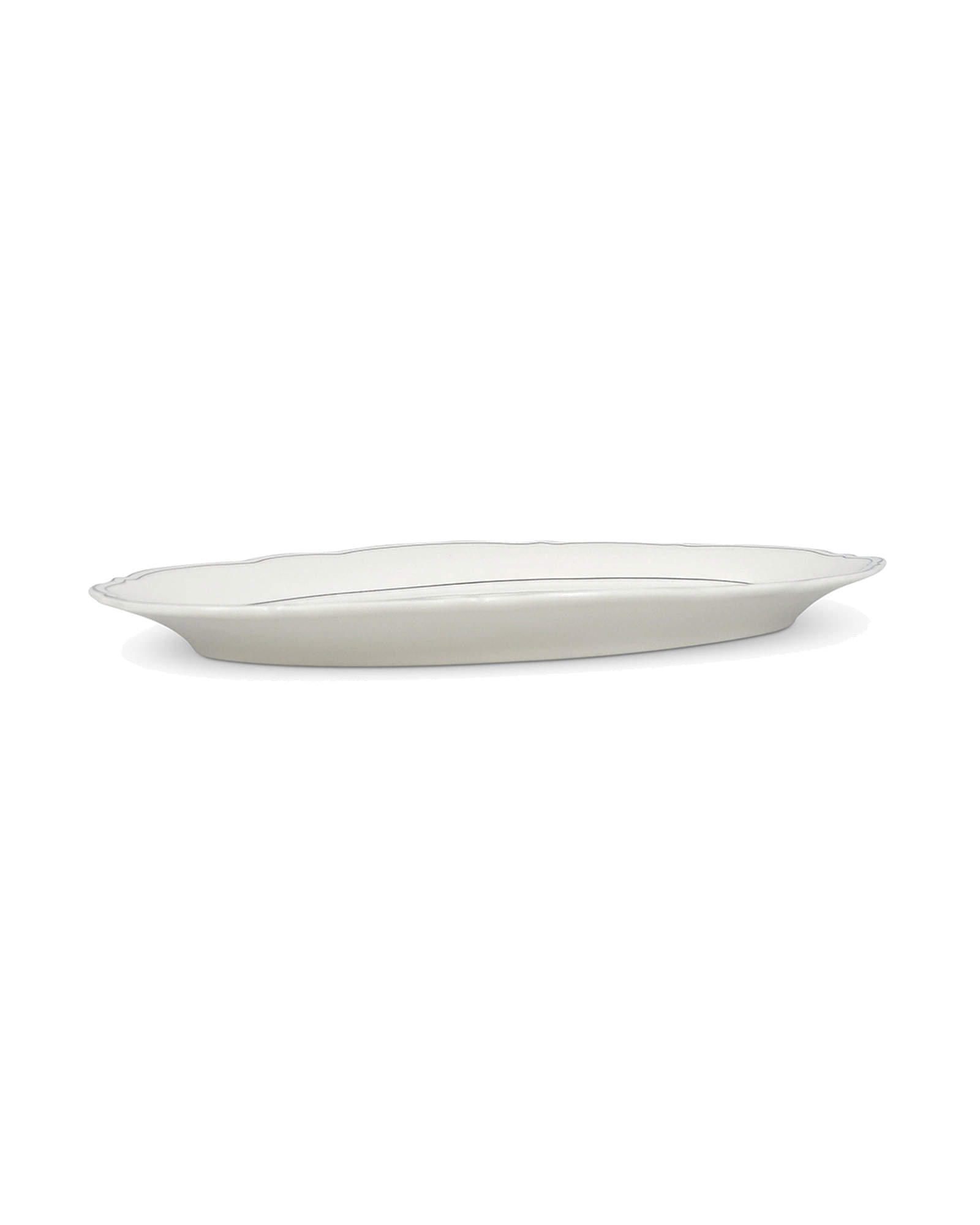 Odette Servierschale aus New Bone China, 31,5 × 20,5 cm, Ansicht 3