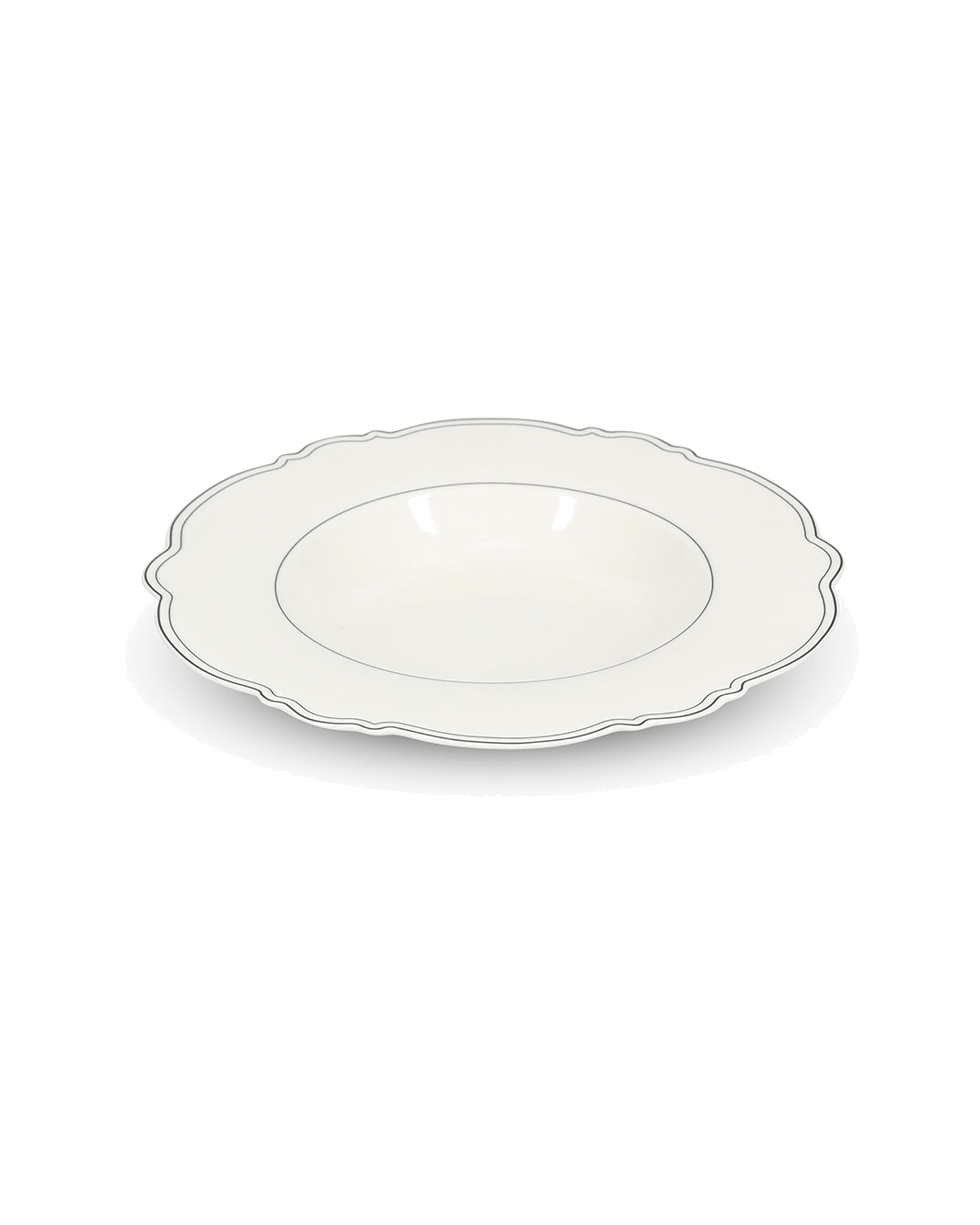 Odette Suppenteller aus New Bone China, Ø 23,5 cm, H 3,5 cm, Ansicht 1