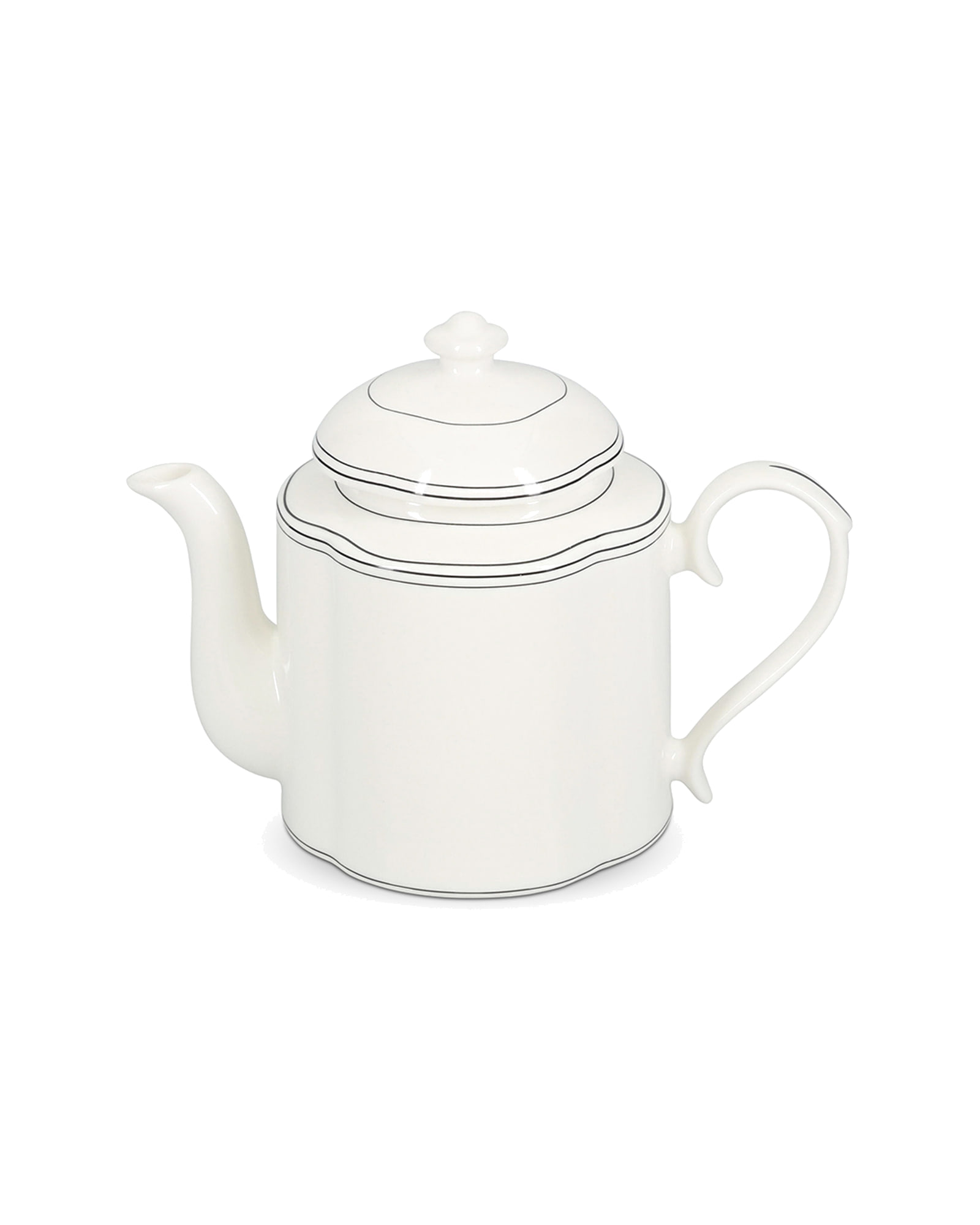 Odette Teekanne aus New Bone China, 1,3 l, Ansicht 2