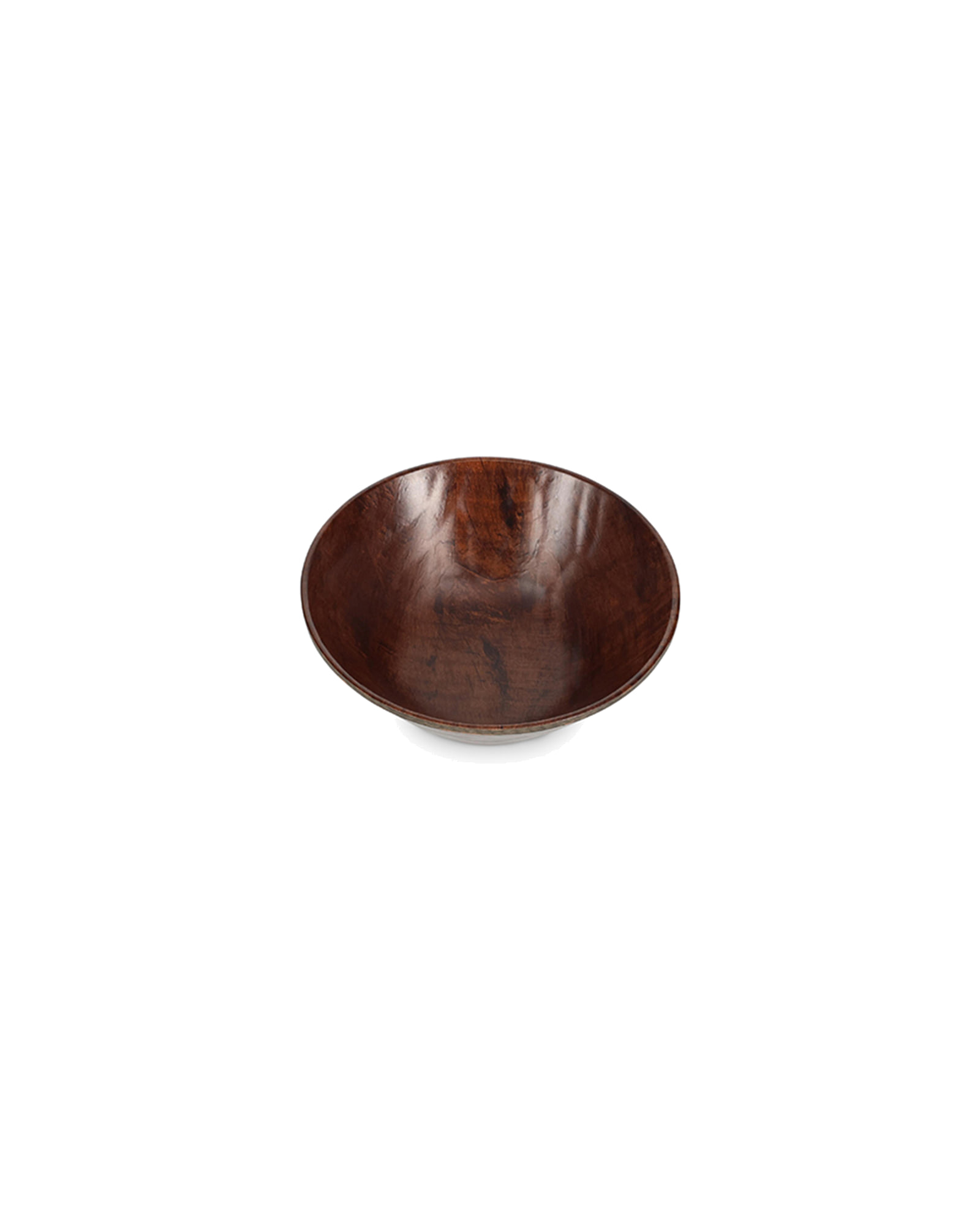 Omni Schale aus Holzwerkstoff, Kastanienbraun, Ø 15 cm, H 5,5 cm, Ansicht 1