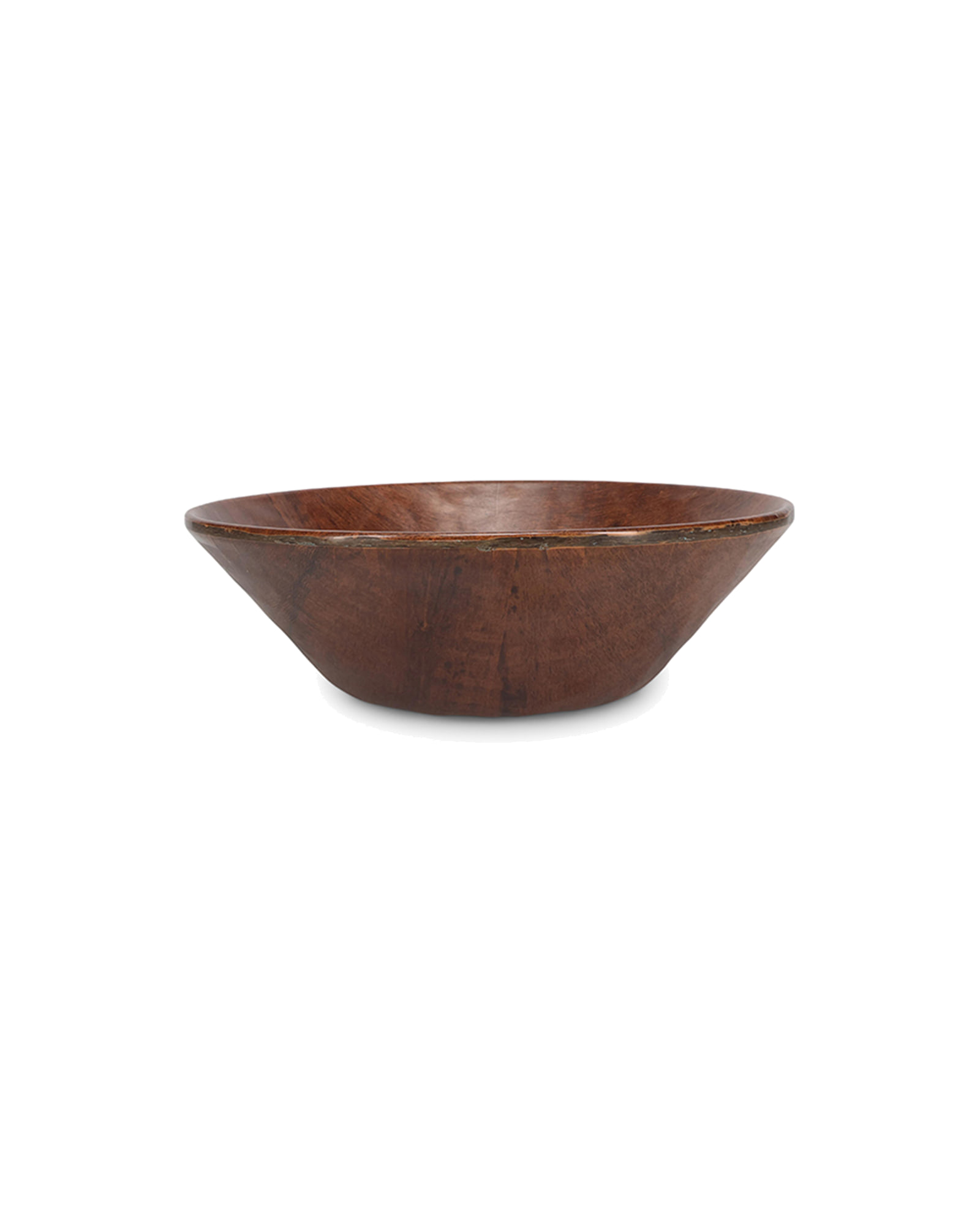 Omni Schale aus Holzwerkstoff, Kastanienbraun, Ø 19 cm, H 6 cm, Ansicht 2