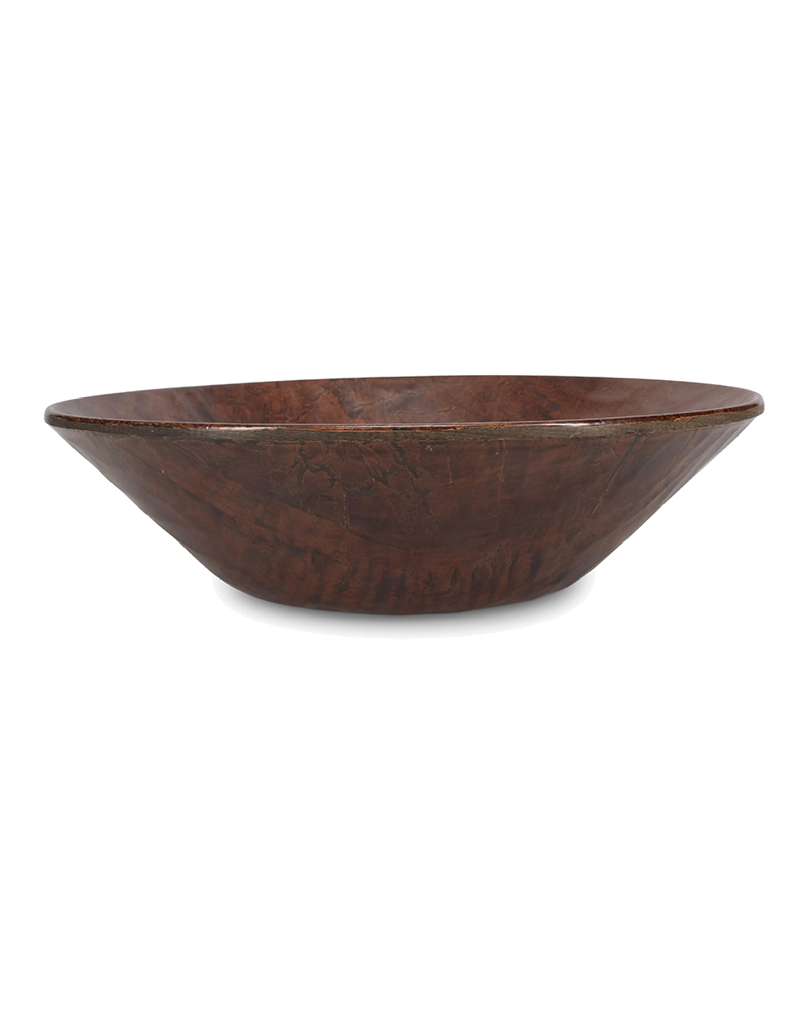 Omni Schale aus Holzwerkstoff, Kastanienbraun, H 7,5 cm, Ansicht 2