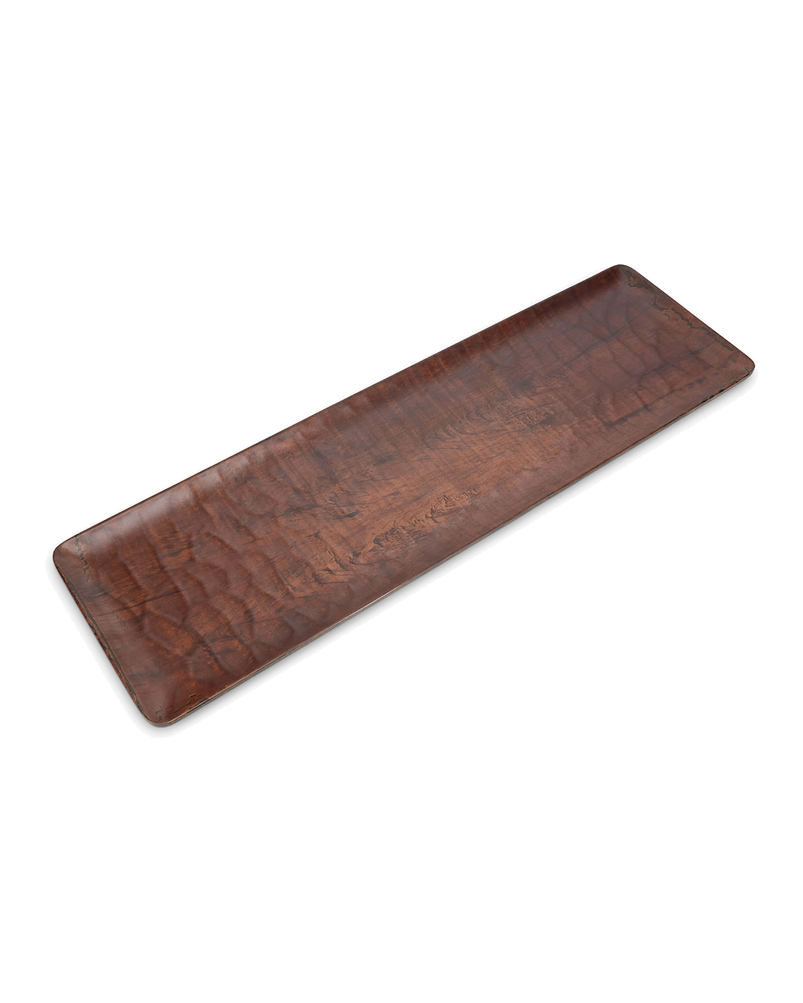 Omni Servierbrett aus Holzwerkstoff, Kastanienbraun, 53 × 16 cm, Ansicht 1
