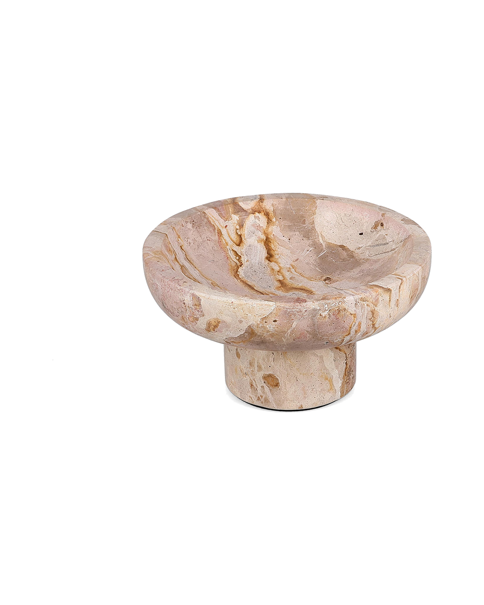 Opus Dekoschale aus Marmor, Marmor Beige, Ø 20 cm, Ansicht 2