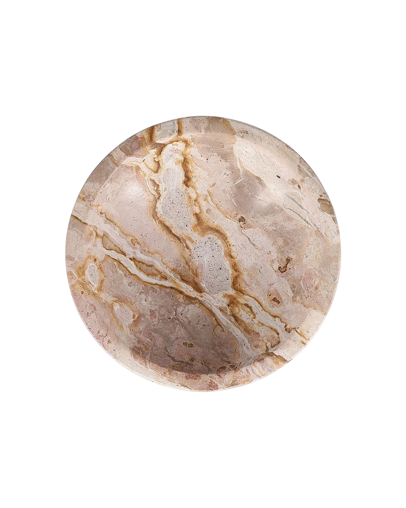Opus Dekoschale aus Marmor, Marmor Beige, Ø 20 cm, Ansicht 3