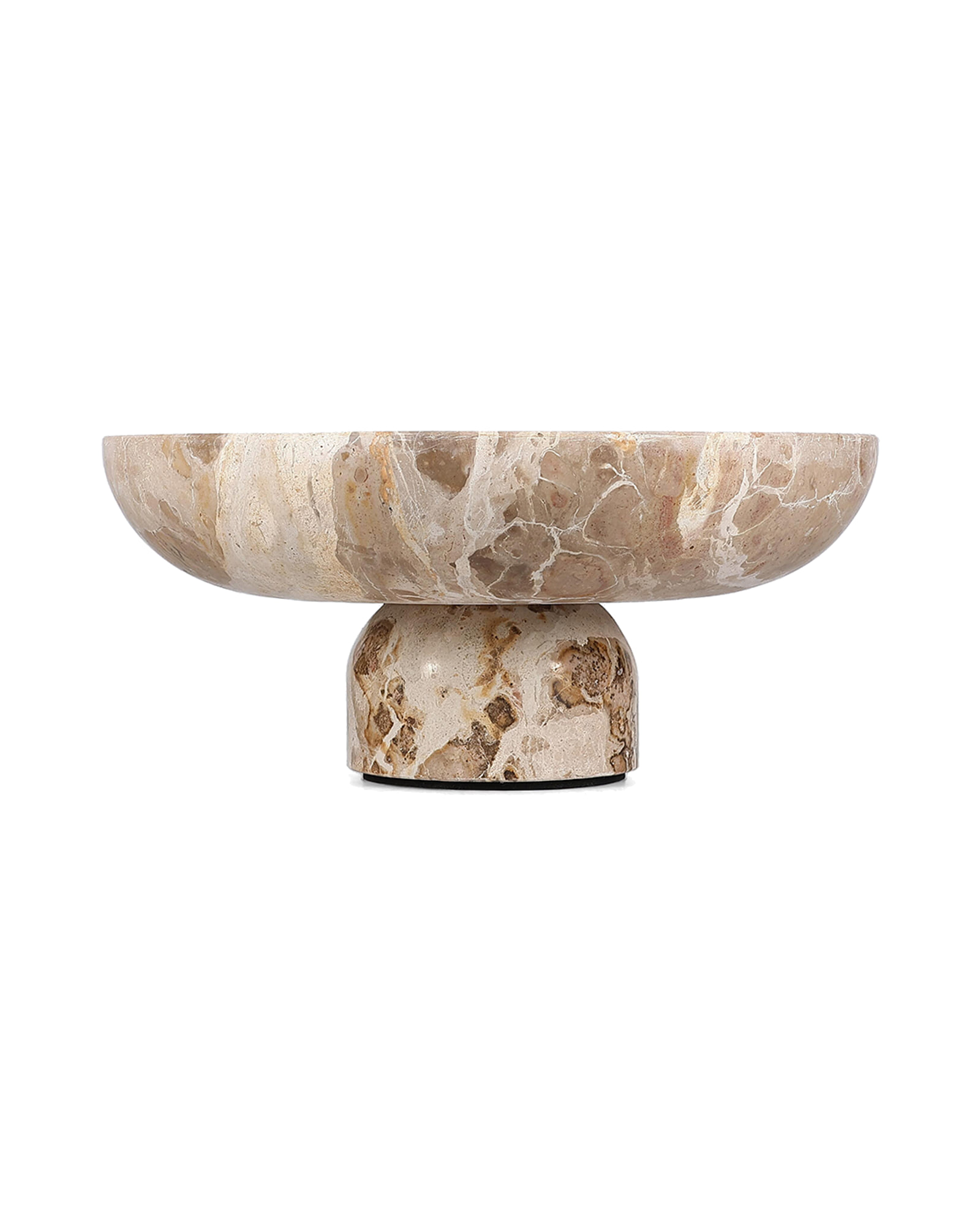 Opus Dekoschale aus Marmor, Marmor Beige, Ø 25,5 cm, H 10,5 cm, Ansicht 1