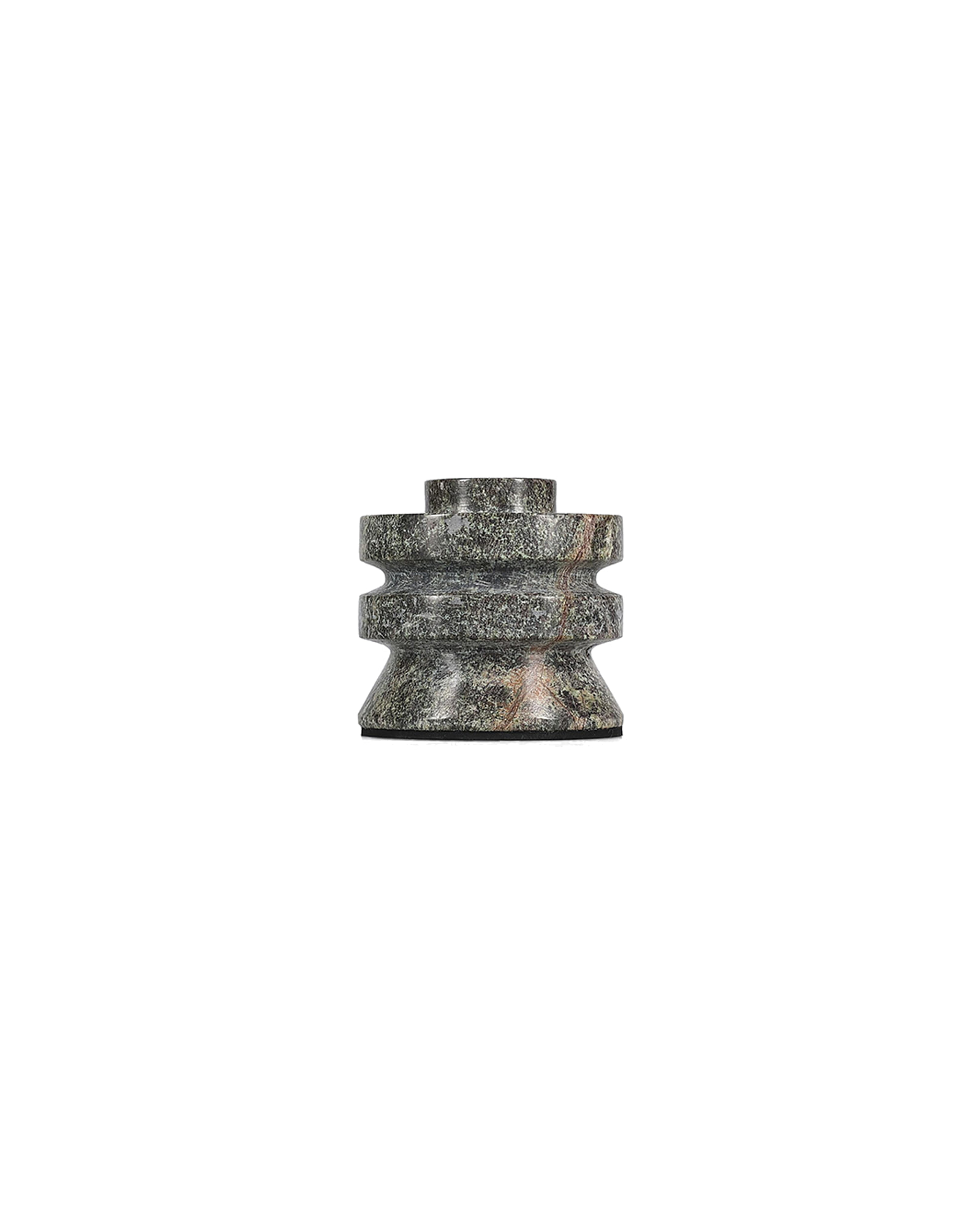 Opus Kerzenhalter aus Marmor, Marmor Grün, Ø 9 cm, H 8,5 cm, Ansicht 2