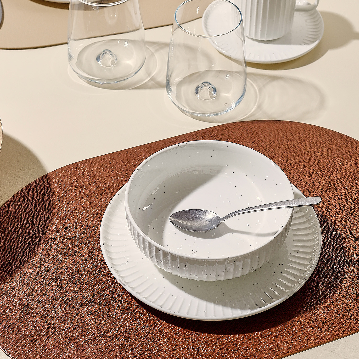 Ora Gloss Schale aus New Bone China, Ø 15,5 cm, H 5,5 cm, Ansicht 4
