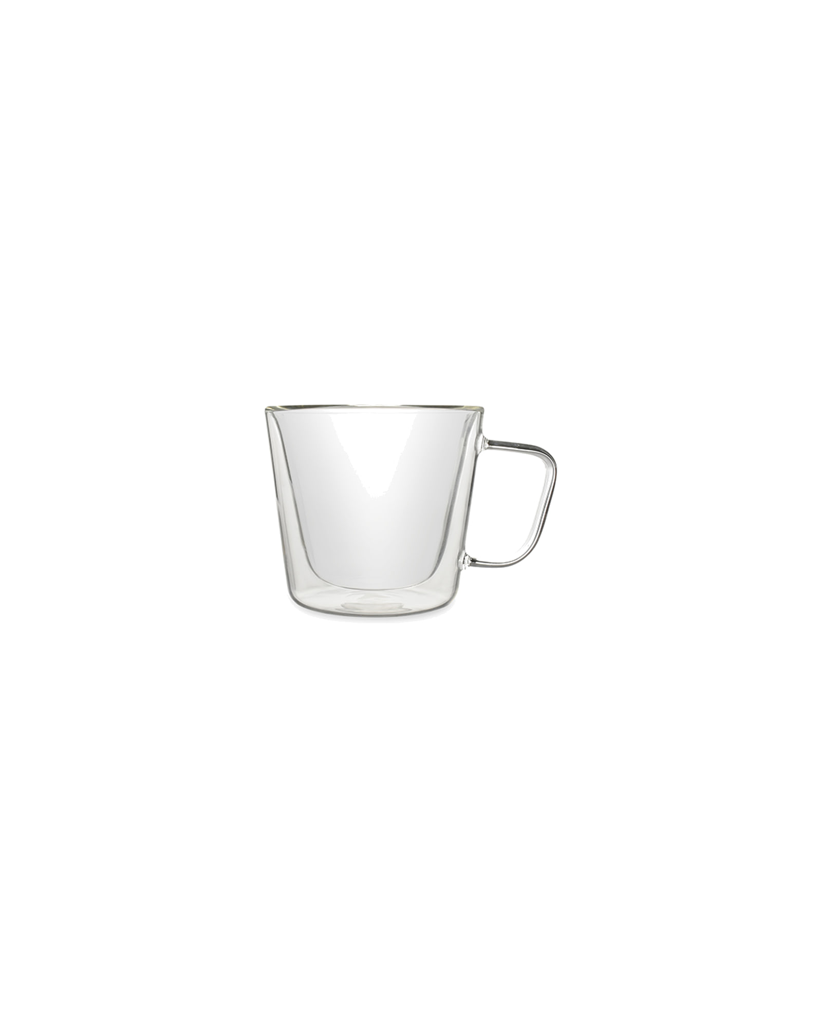 Oslo Tasse aus doppelwandigem Borosilikatglas, doppelwandig, 210 ml