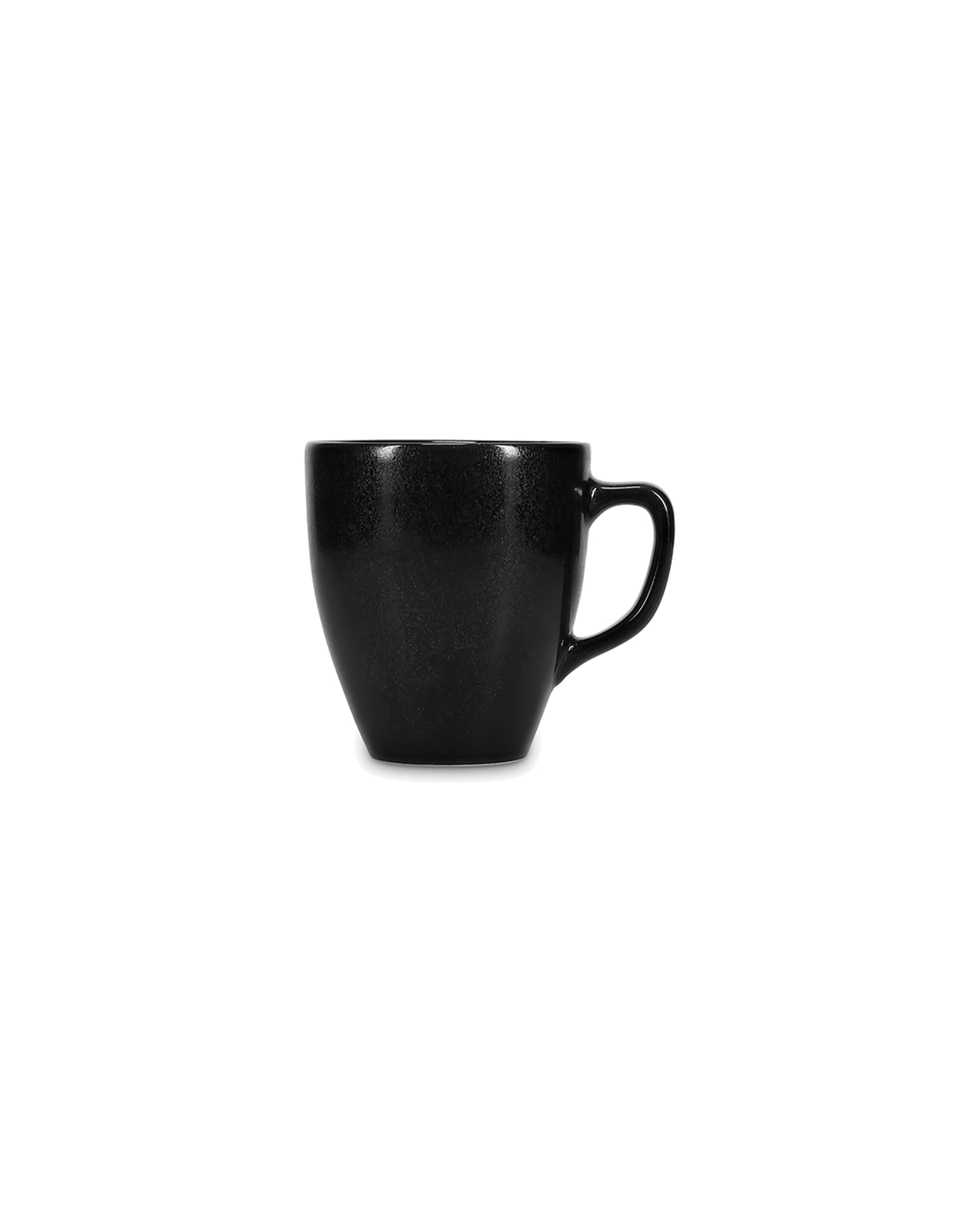 Ovio Becher aus Porzellan, Schwarz, 450 ml, Ansicht 1