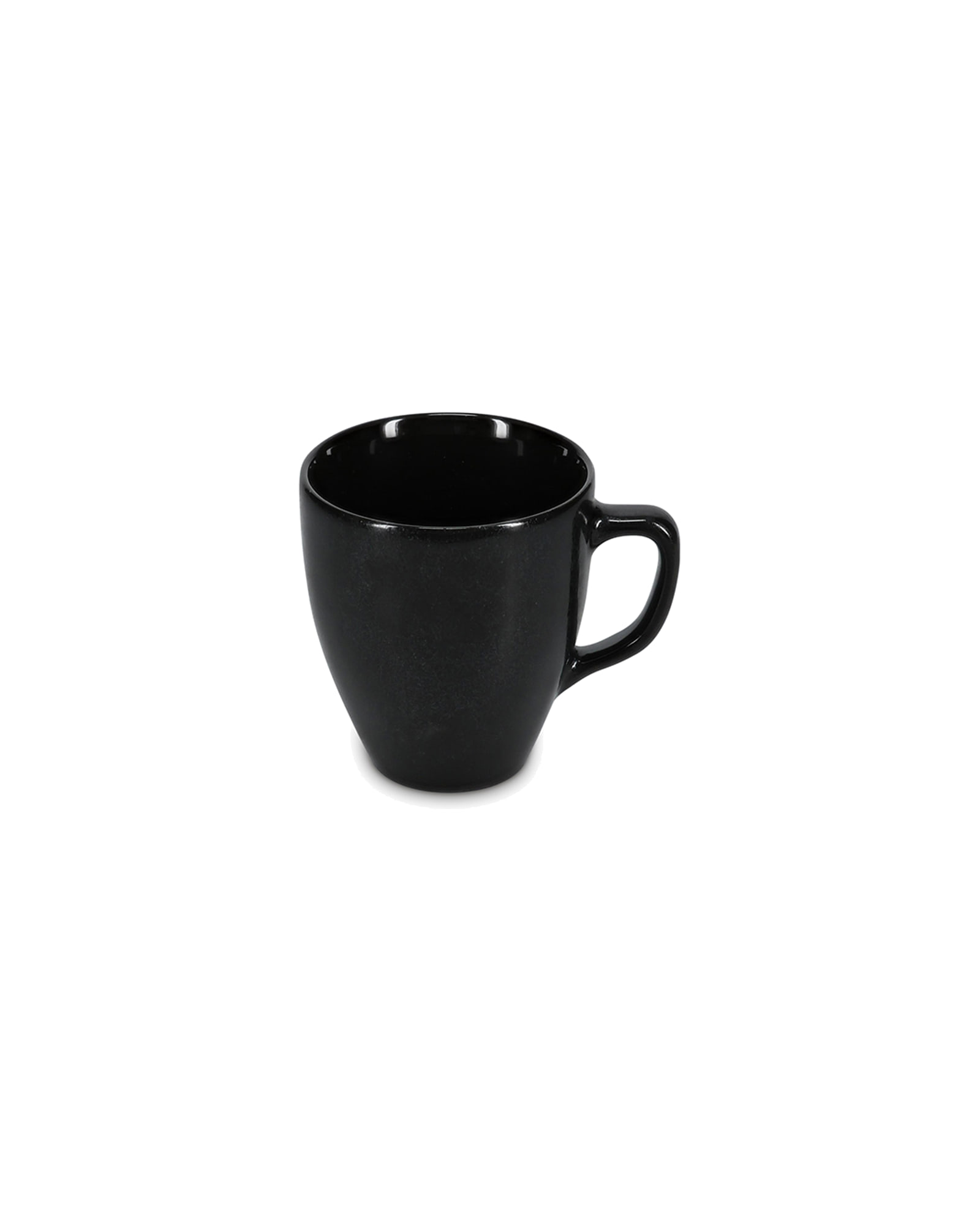 Ovio Becher aus Porzellan, Schwarz, 450 ml, Ansicht 2