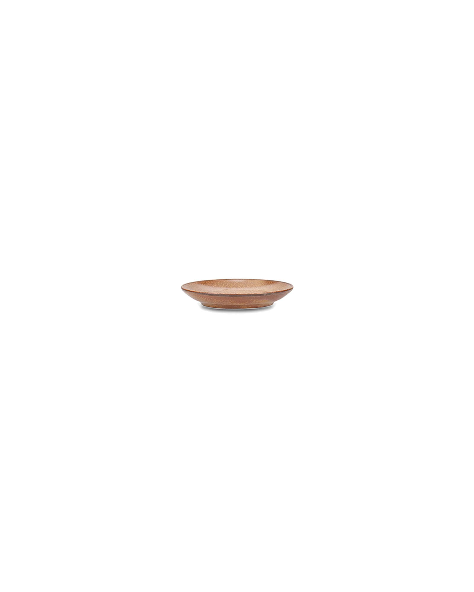 Ovio Mokka-Untertasse aus Porzellan, Dunkelbraun, Ø 12 cm, Ansicht 2