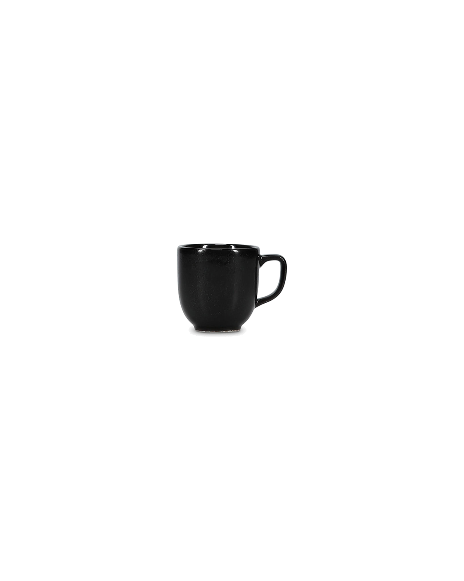 Ovio Mokkatasse aus Porzellan, Schwarz, 90 ml, Ansicht 1