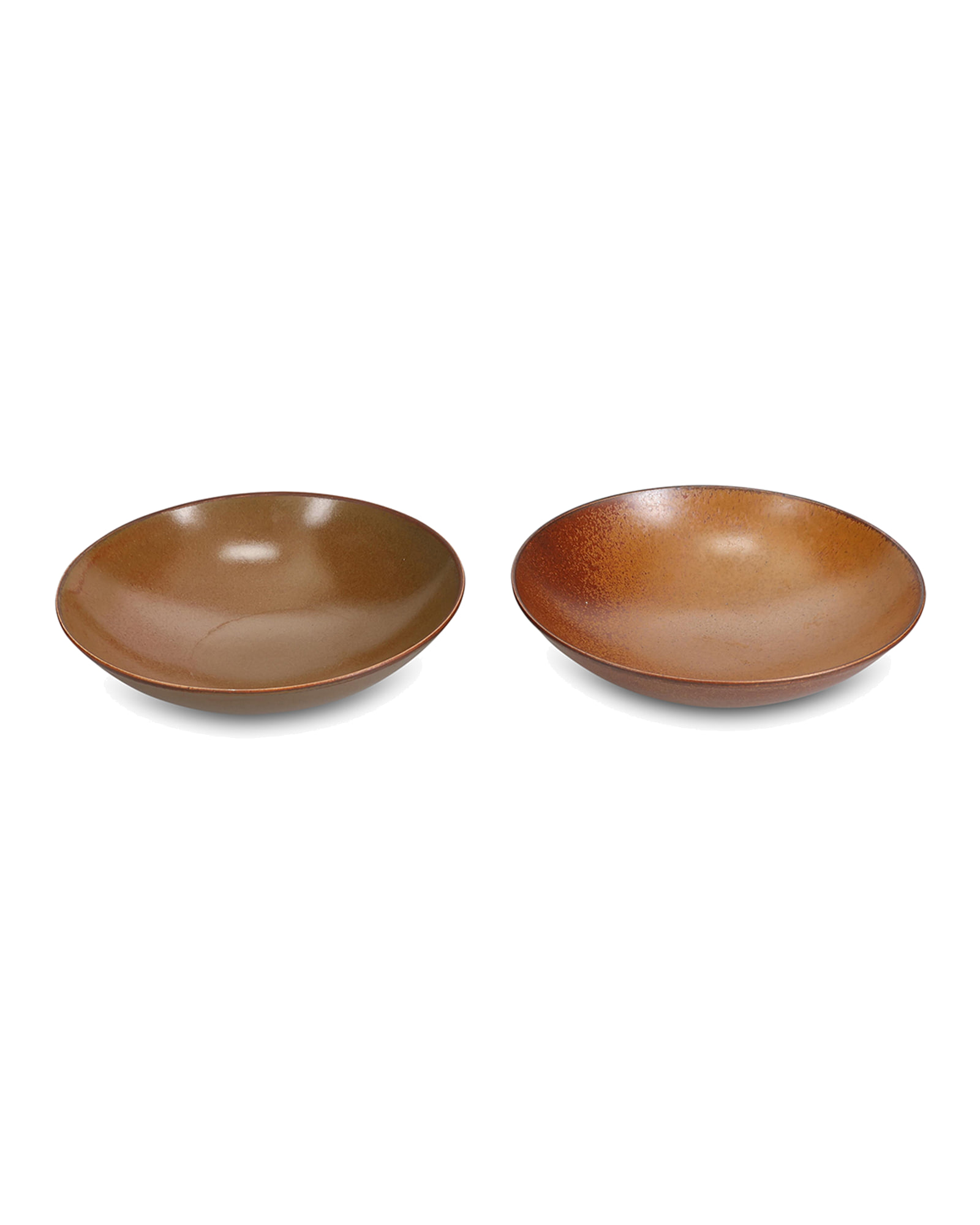 Ovio Schale aus Porzellan, Dunkelbraun, Ø 21 cm, H 5 cm, Ansicht 3