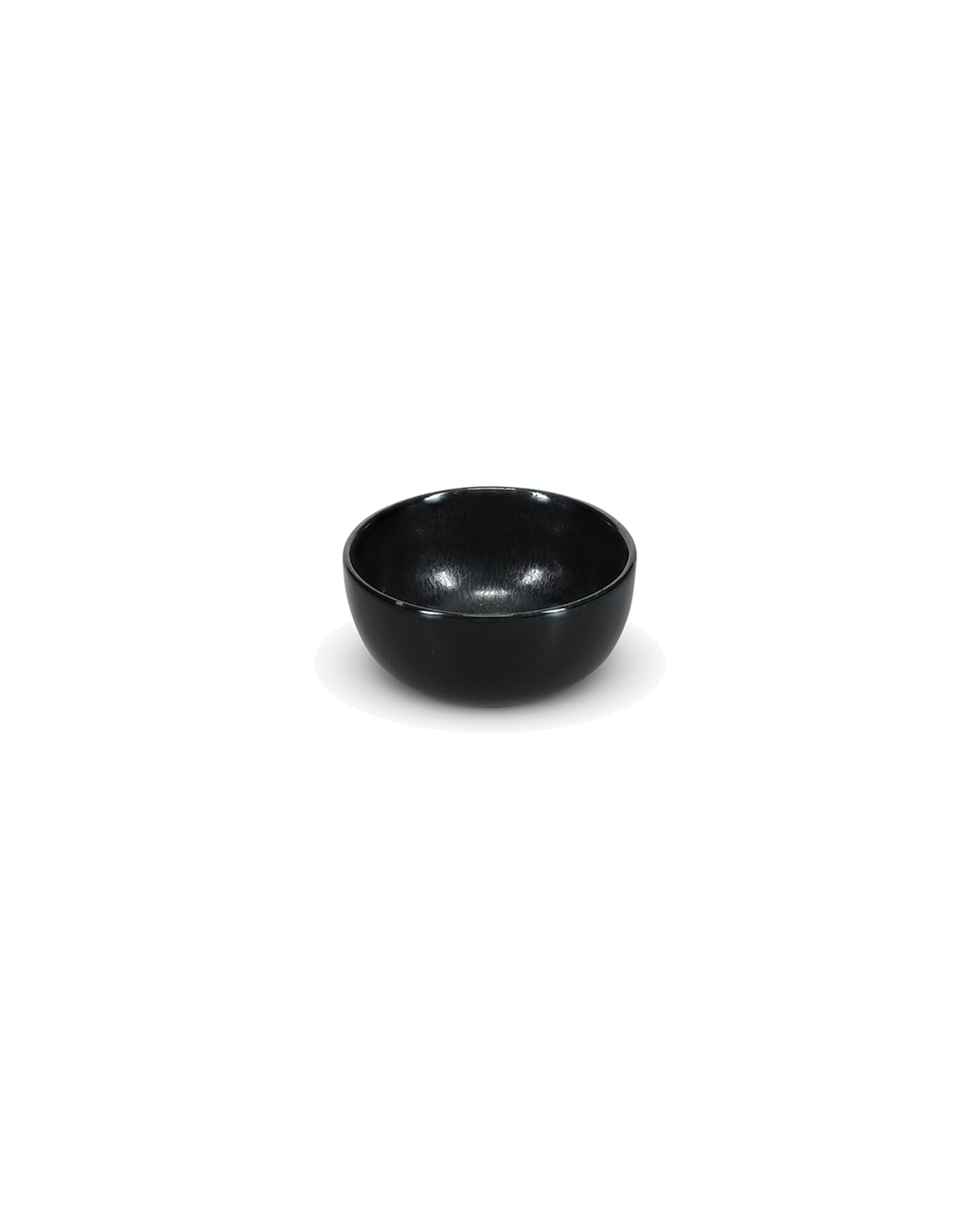 Ovio Schale aus Porzellan, Schwarz, Ø 10 cm, H 4,5 cm, Ansicht 2