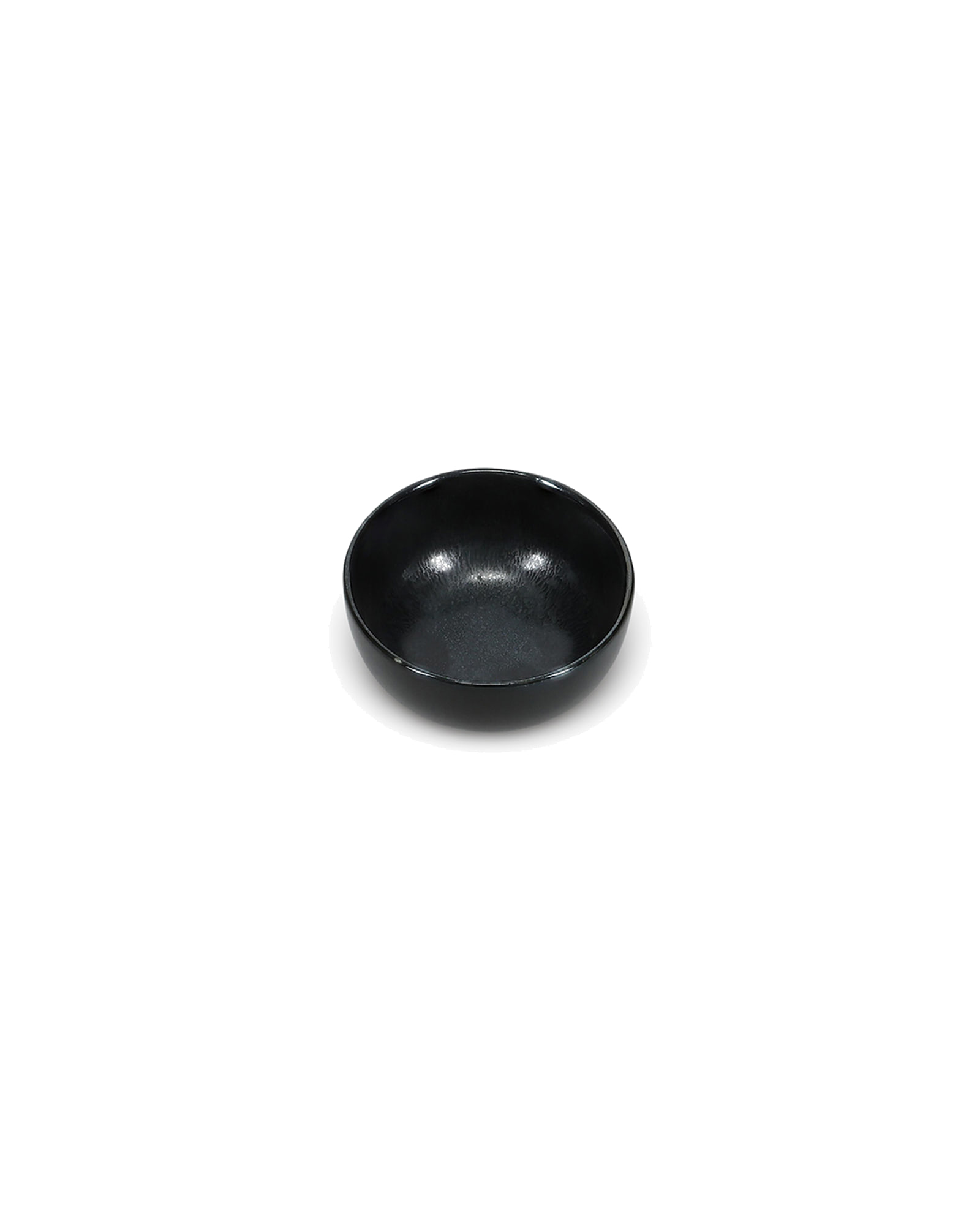 Ovio Schale aus Porzellan, Schwarz, Ø 10 cm, H 4,5 cm, Ansicht 3