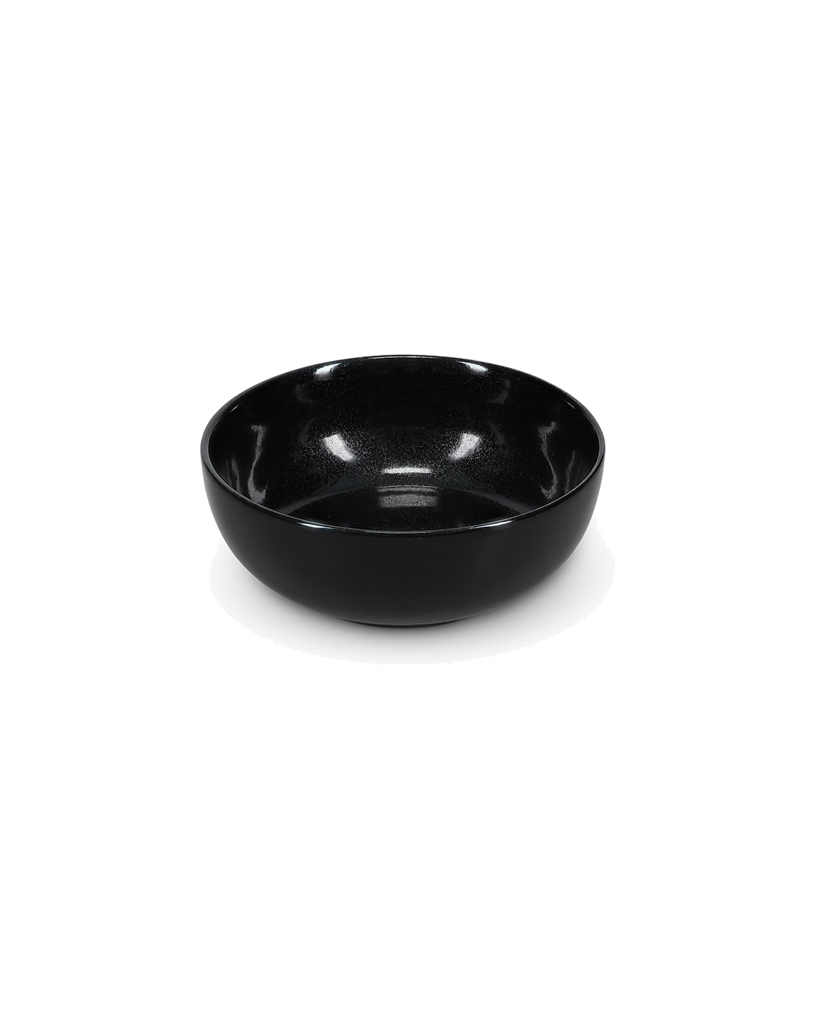 Ovio Schale aus Porzellan, Schwarz, Ø 16 cm, H 6 cm, Ansicht 2