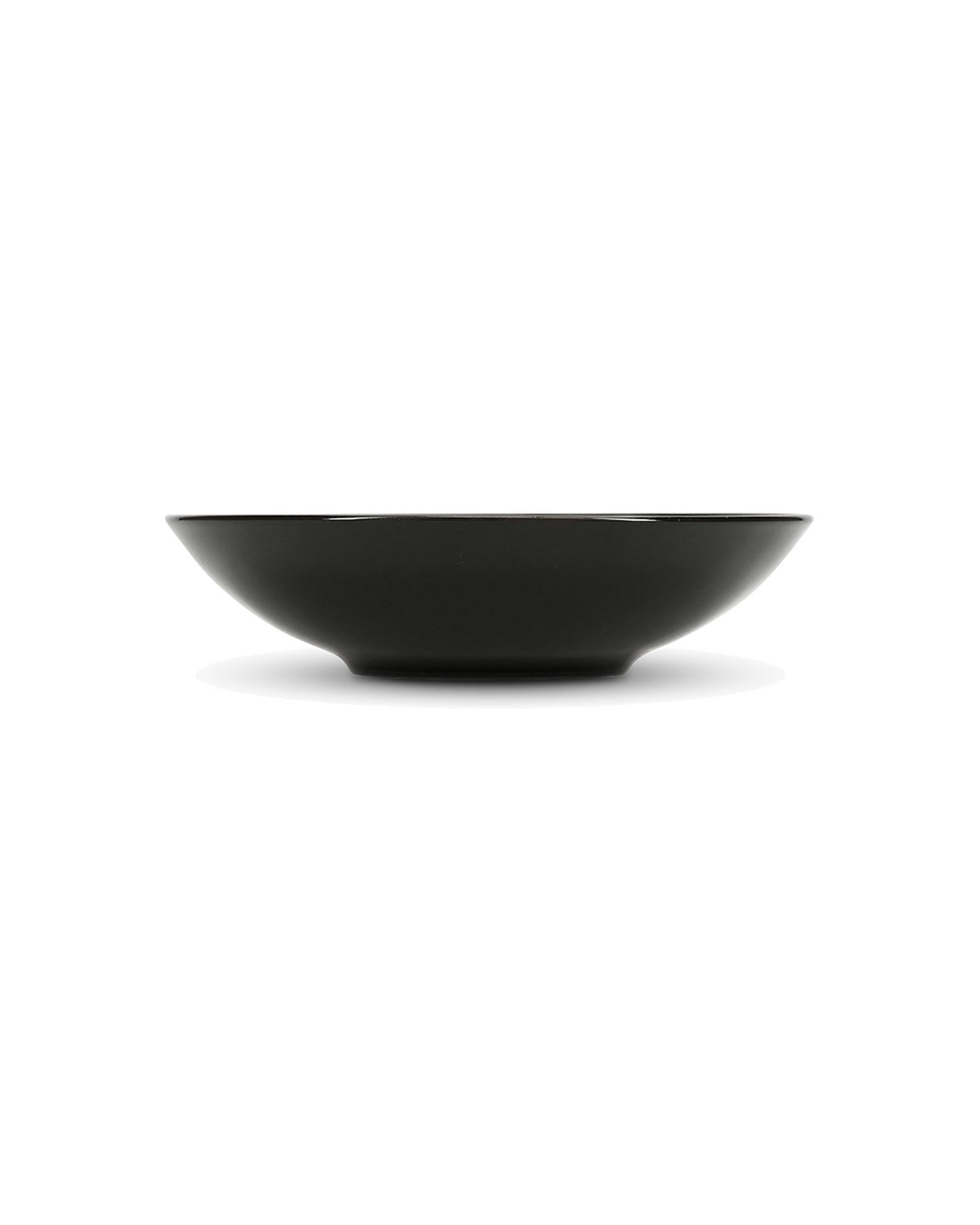 Ovio Schale aus Porzellan, Schwarz, Ø 21 cm, H 5 cm, Ansicht 1