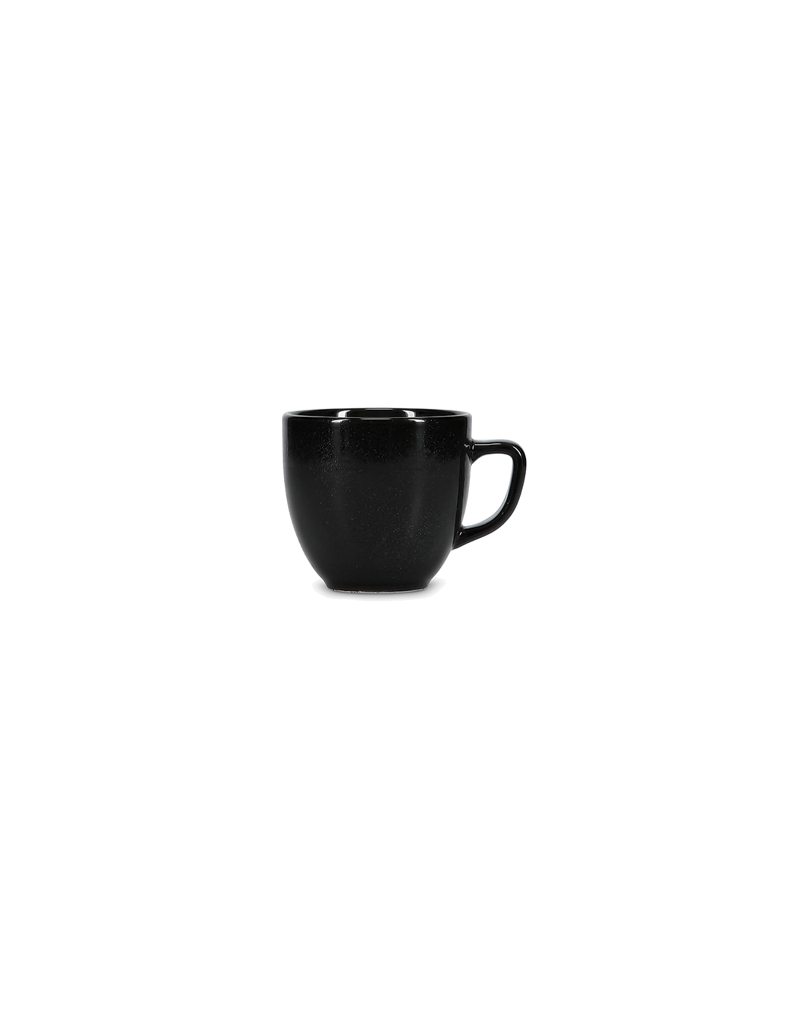 Ovio Tasse aus Porzellan, Schwarz, 200 ml, Ansicht 1