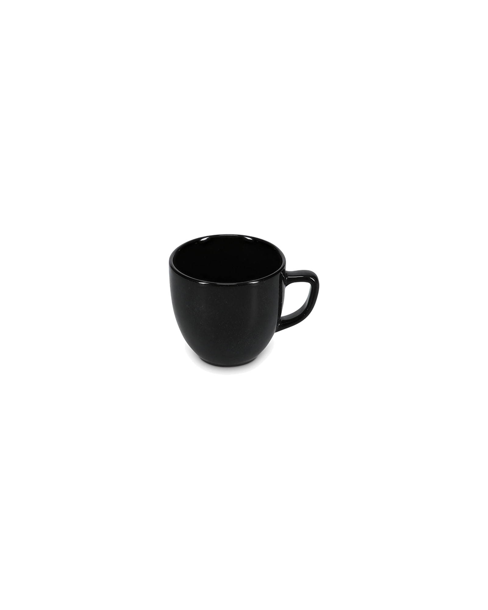 Ovio Tasse aus Porzellan, Schwarz, 200 ml, Ansicht 2