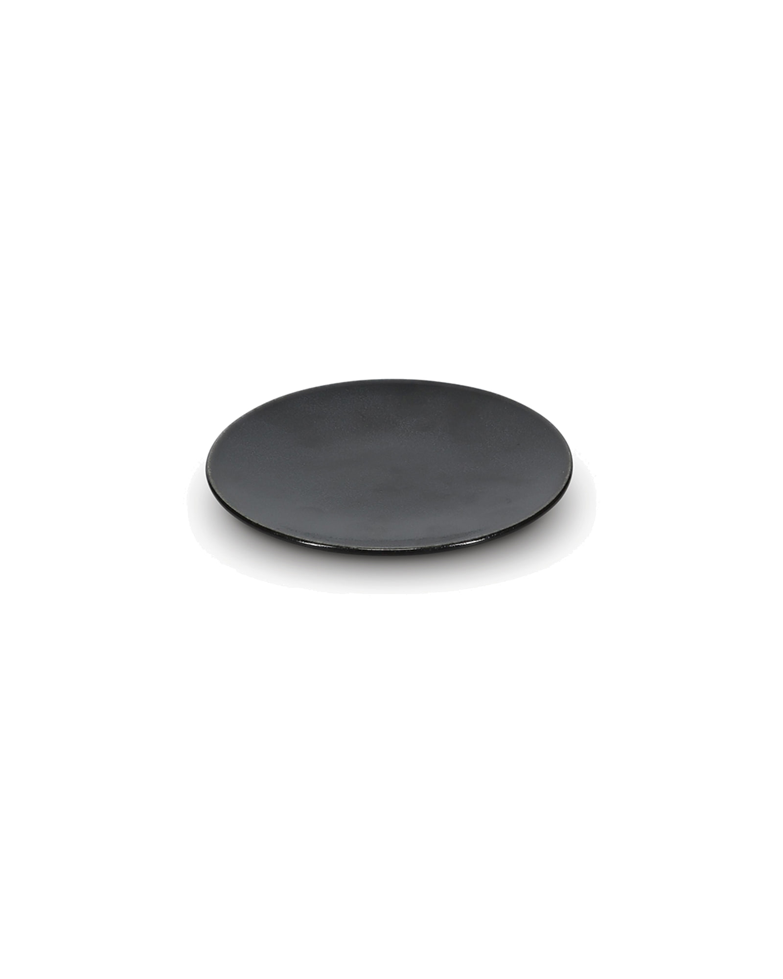 Ovio Teller aus Porzellan, Schwarz, Ø 16 cm, Ansicht 2