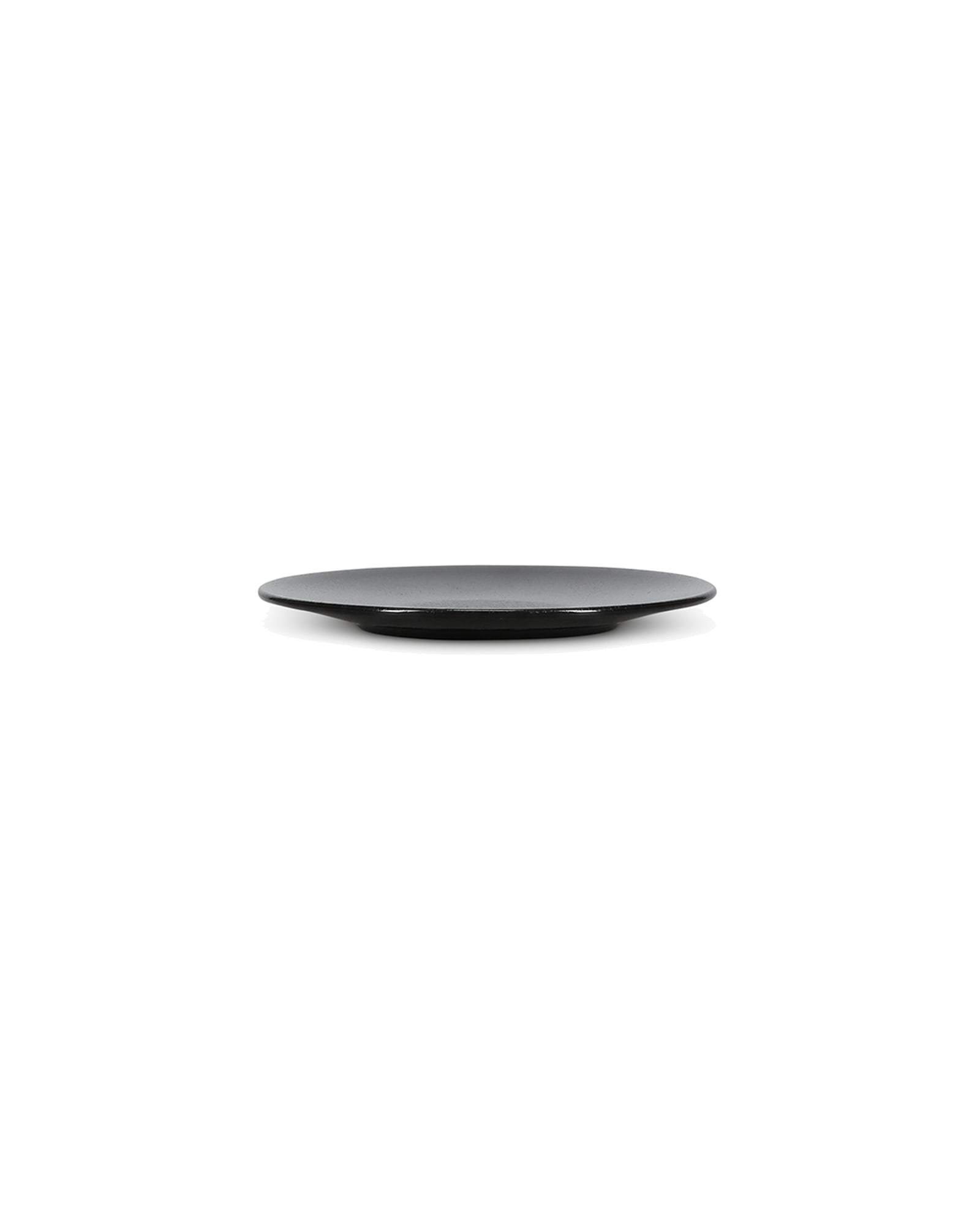 Ovio Teller aus Porzellan, Schwarz, Ø 16 cm, Ansicht 3