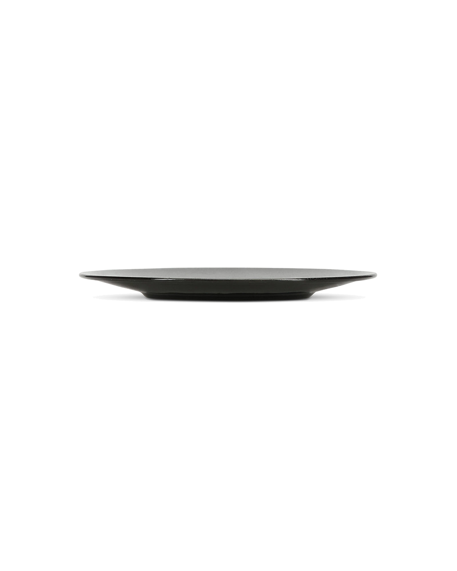 Ovio Teller aus Porzellan, Schwarz, Ø 21 cm, Ansicht 2