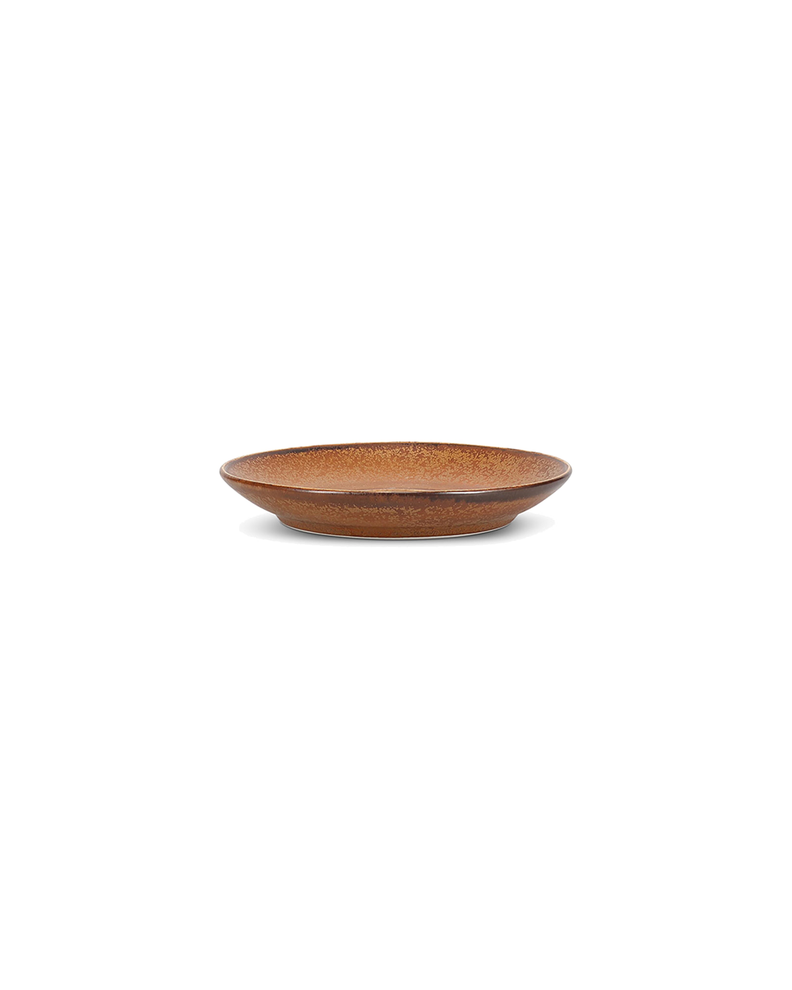 Ovio Untertasse aus Porzellan, Dunkelbraun, Ø 14 cm, Ansicht 2