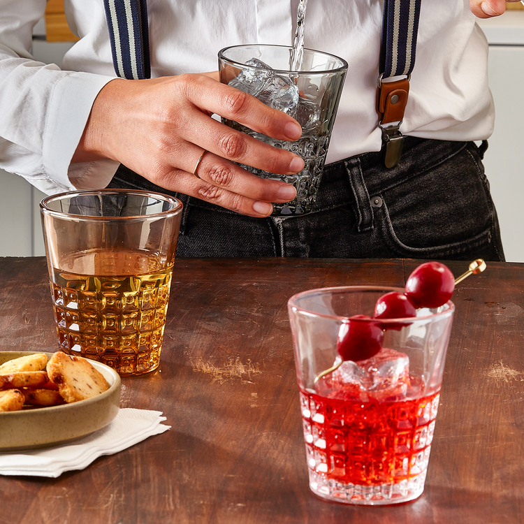 Oxo Glas mit strukturiertem Boden, 250 ml, Ansicht 2