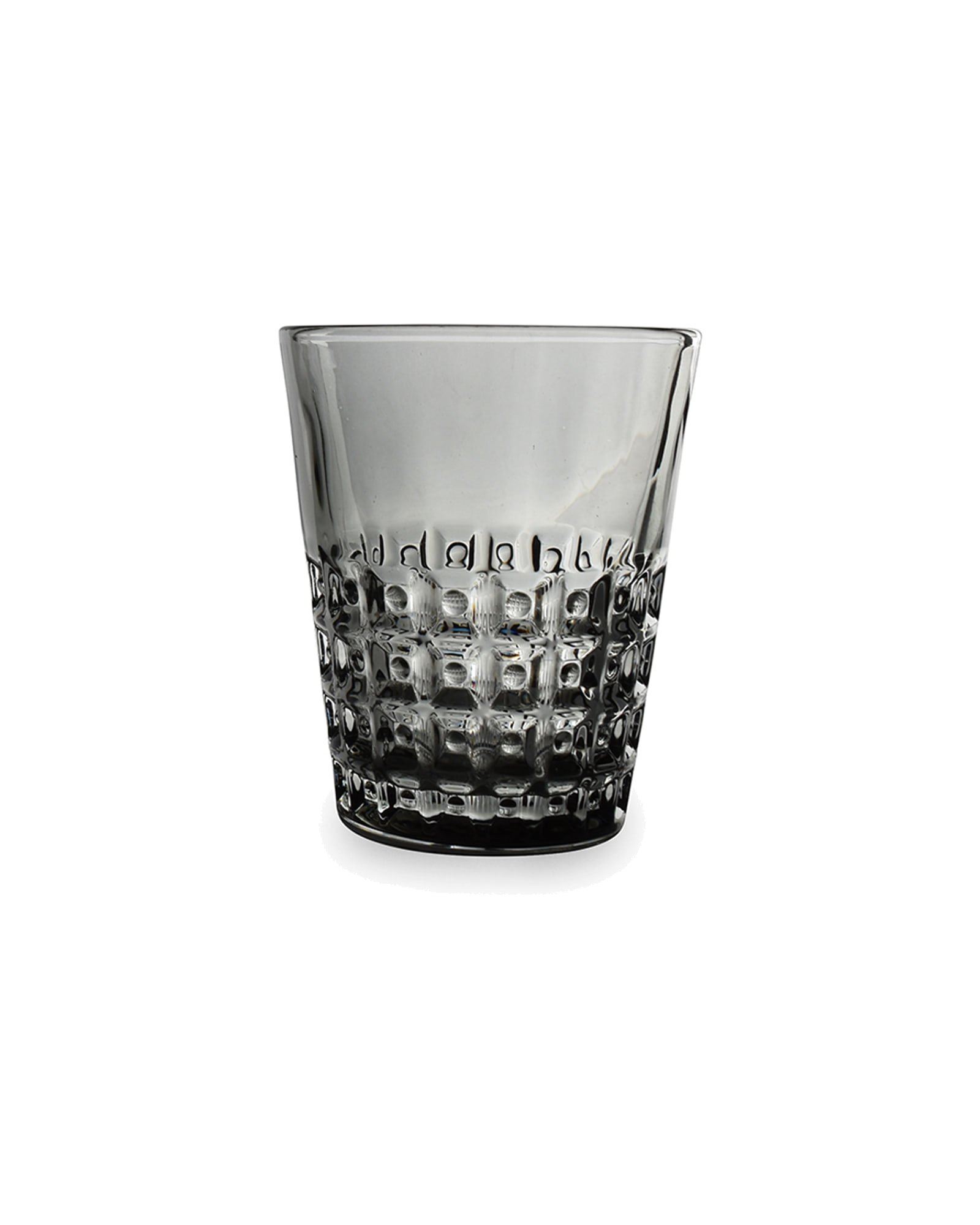 Oxo Glas mit strukturiertem Boden, Grau, 250 ml, Ansicht 1