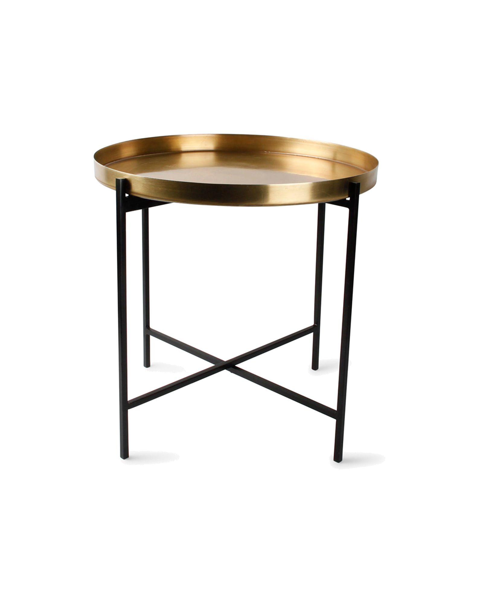 Patio Beistelltisch aus Eisen, brushed Gold, Ansicht 4