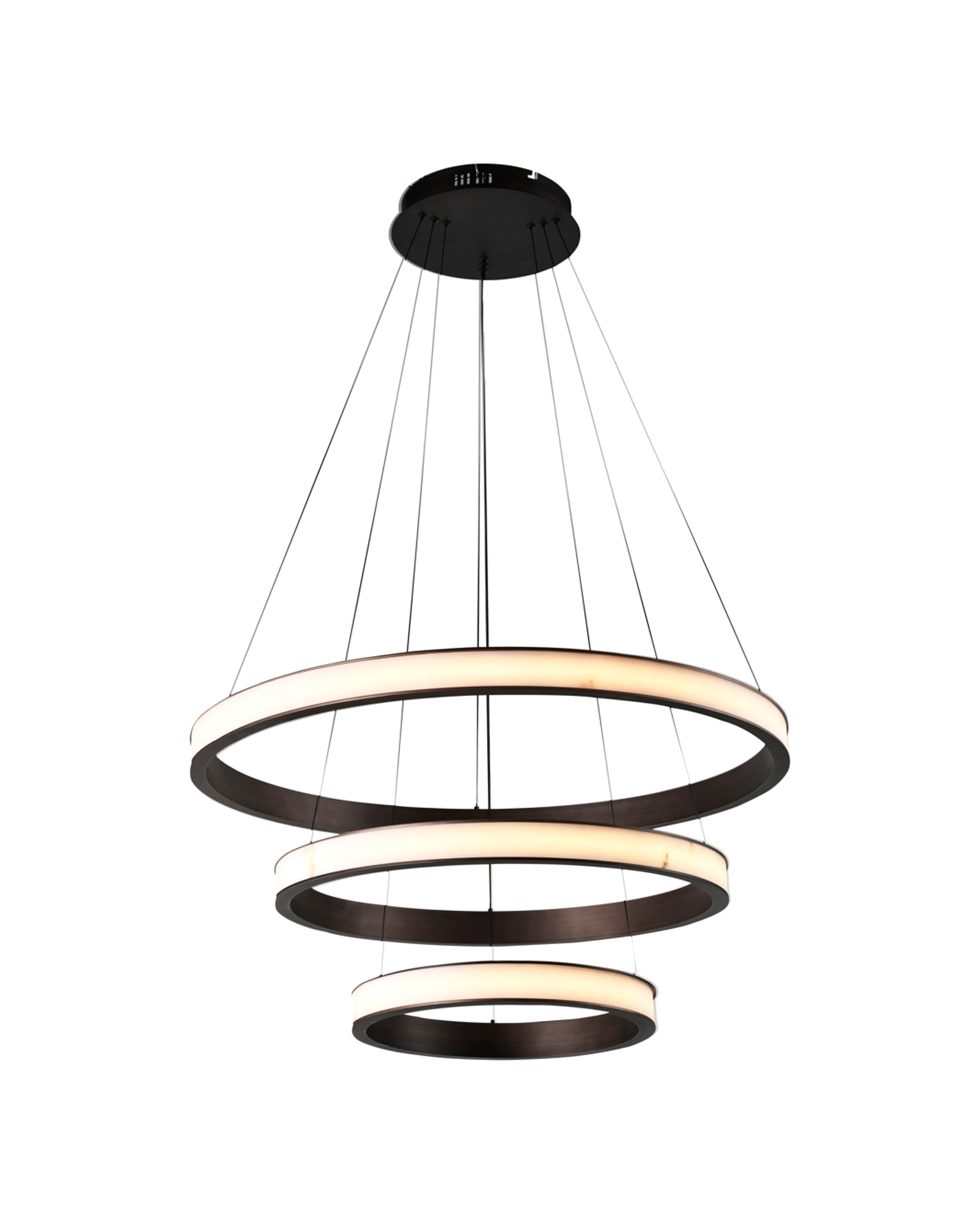 Pendelleuchte Aurevia, Messingfarben antik von Richmond Interiors