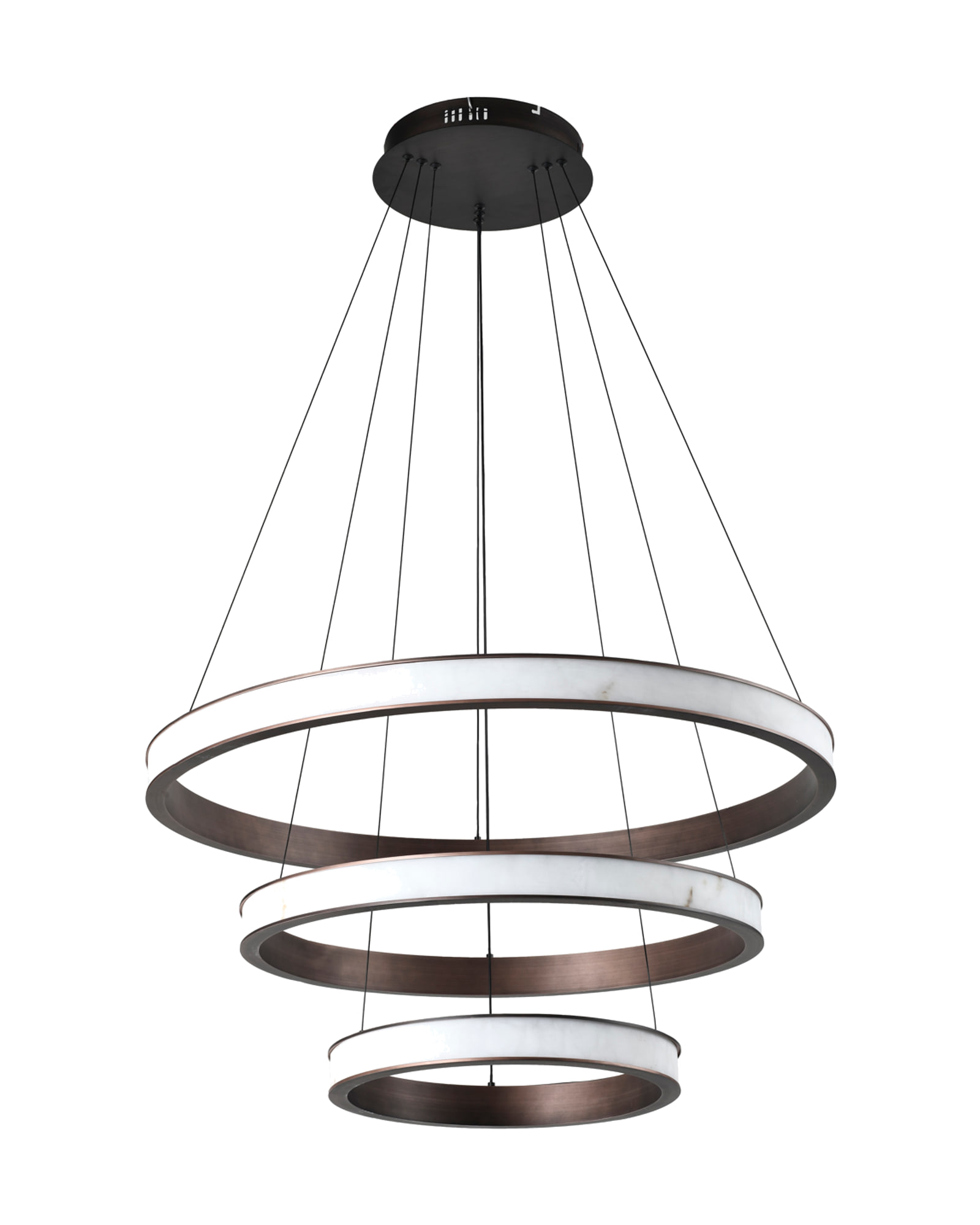 Pendelleuchte Aurevia, Messingfarben antik von Richmond Interiors, Produktansicht 2