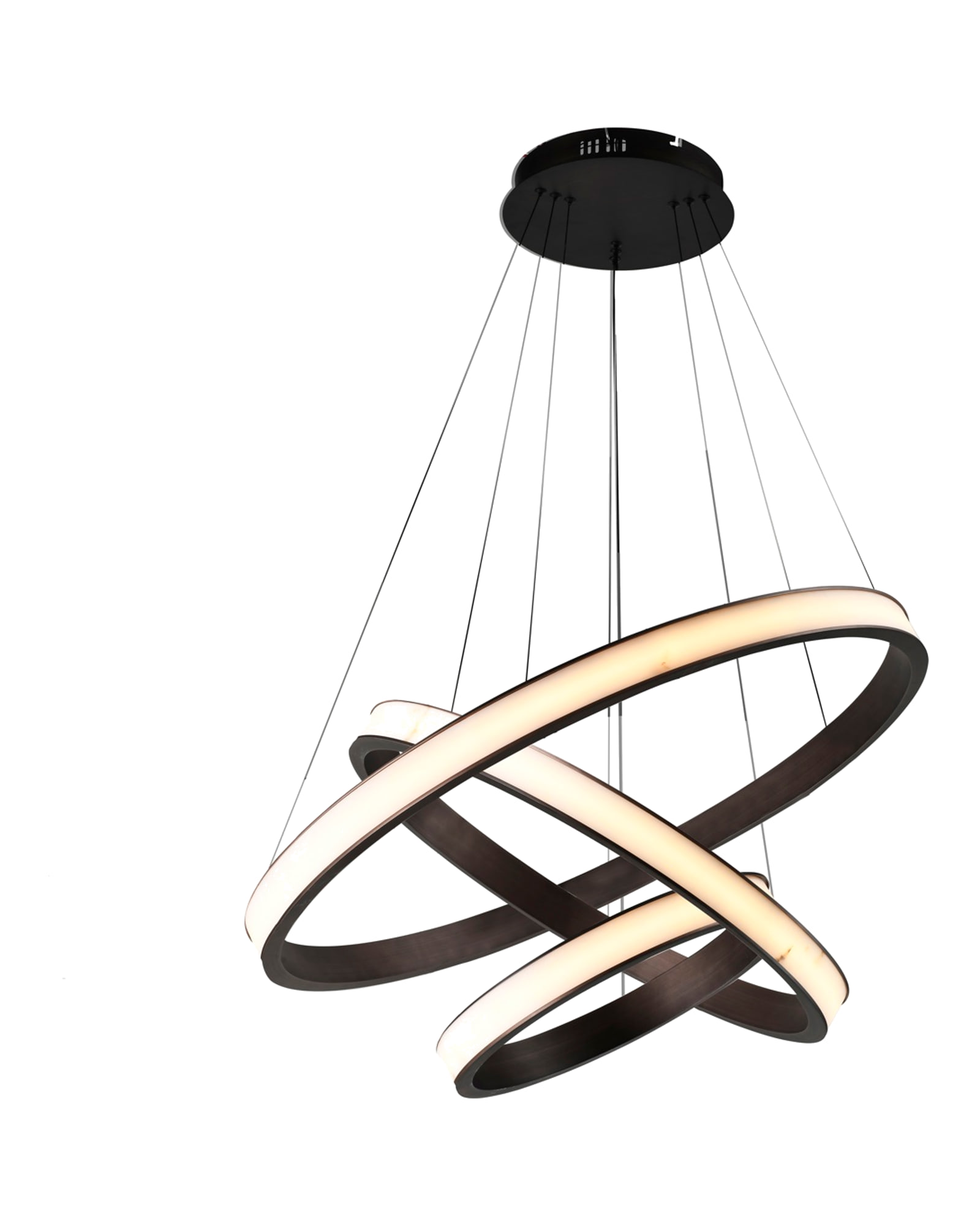 Pendelleuchte Aurevia, Messingfarben antik von Richmond Interiors, Produktansicht 3