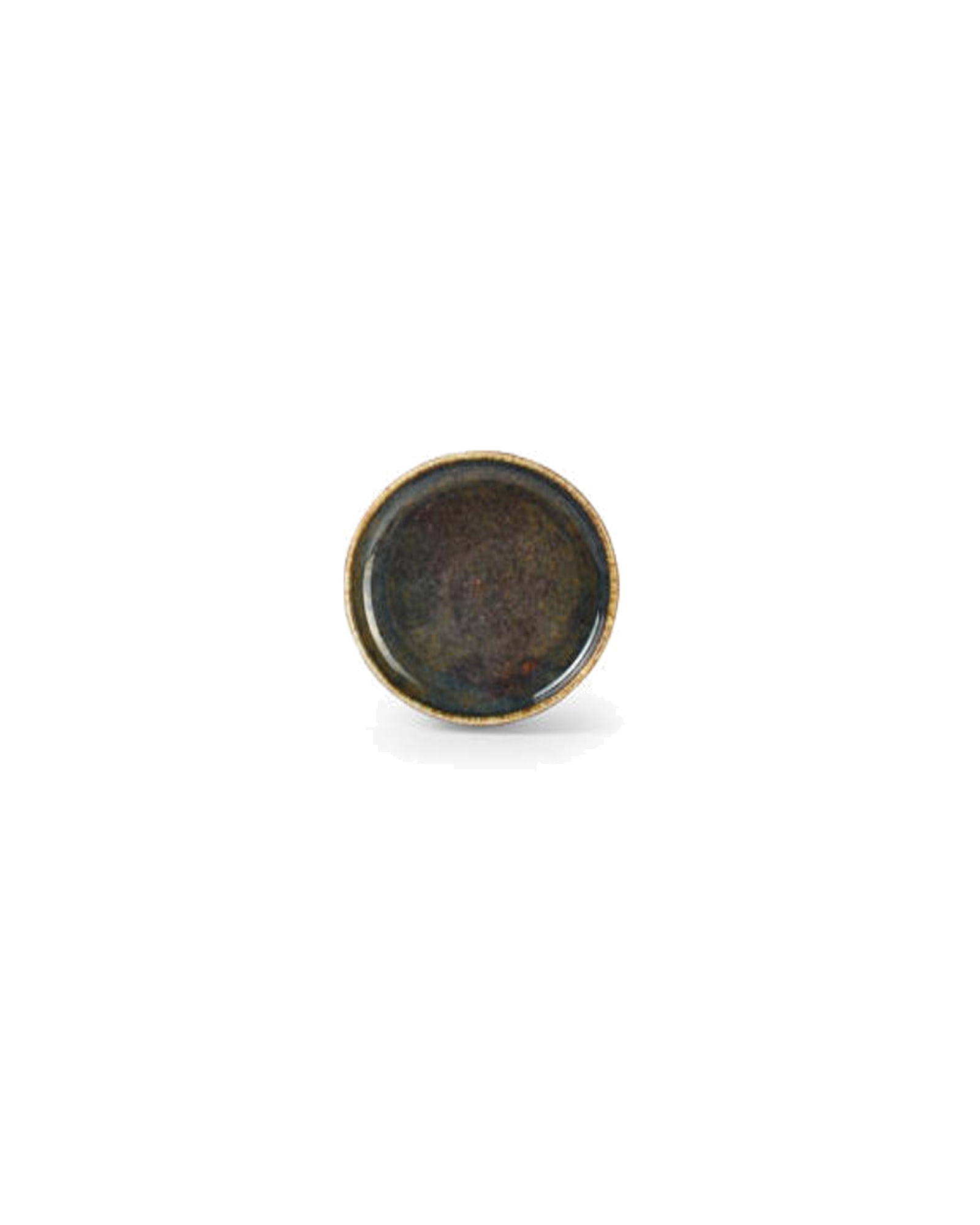 Pila Teller aus Porzellan, Grün, Ø 9 cm, H 2 cm, Ansicht 1