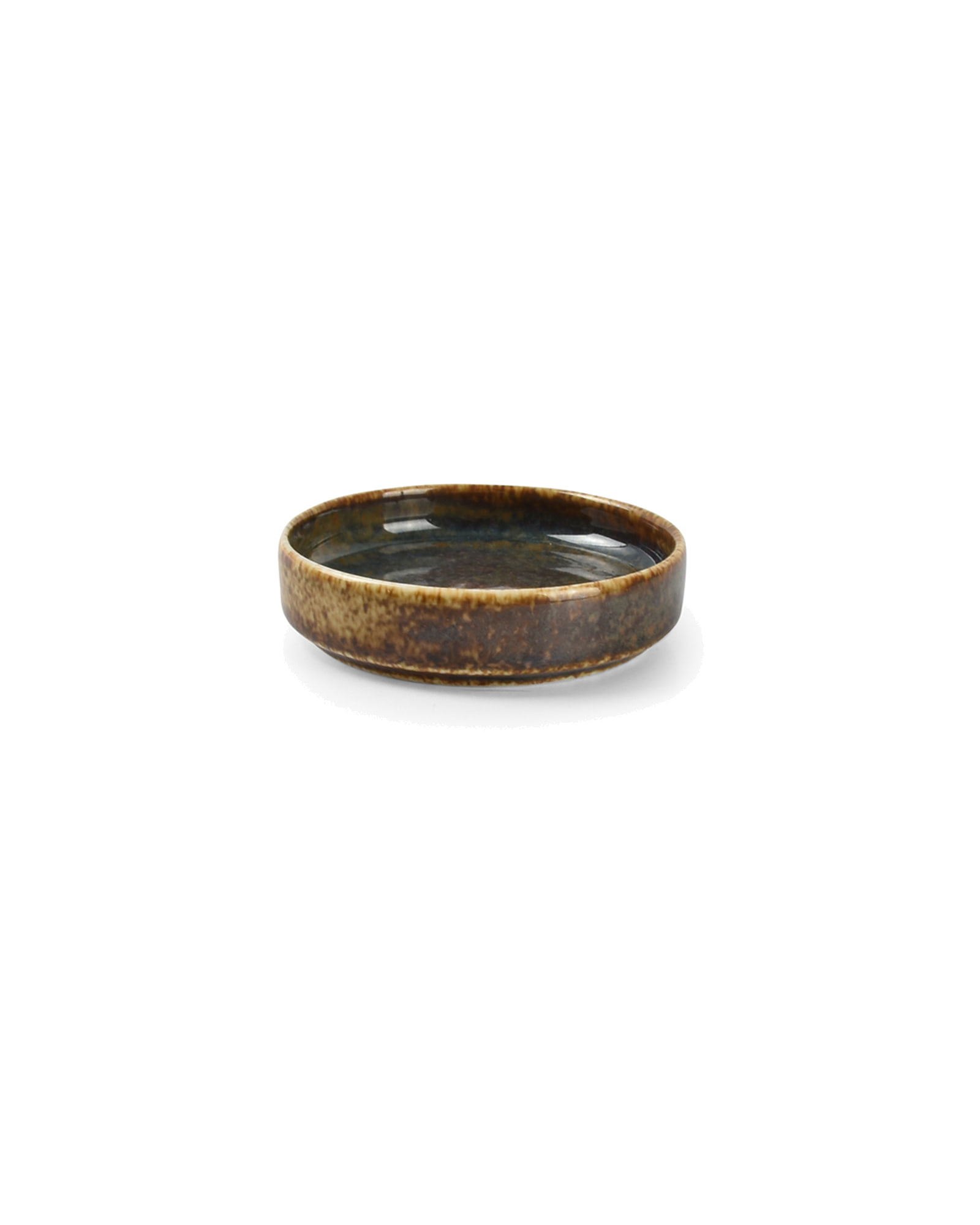 Pila Teller aus Porzellan, Grün, Ø 9 cm, H 2 cm, Ansicht 2