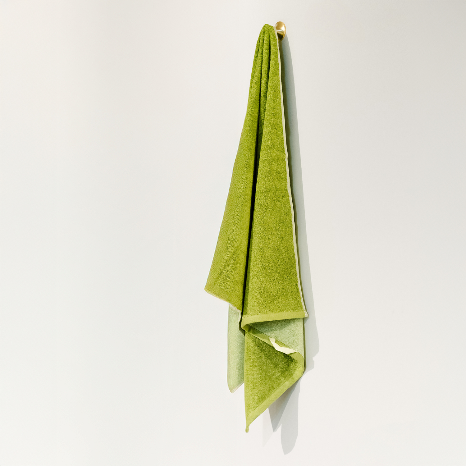 Pixie Badetuch aus Baumwolle, Pistaziengrün, 70 × 140 cm, Ansicht 8