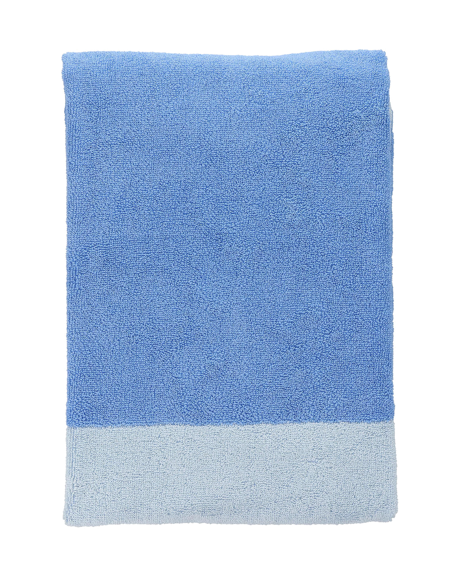 Pixie Badetuch aus Baumwolle, Ozeanblau, 70 × 140 cm, Ansicht 1