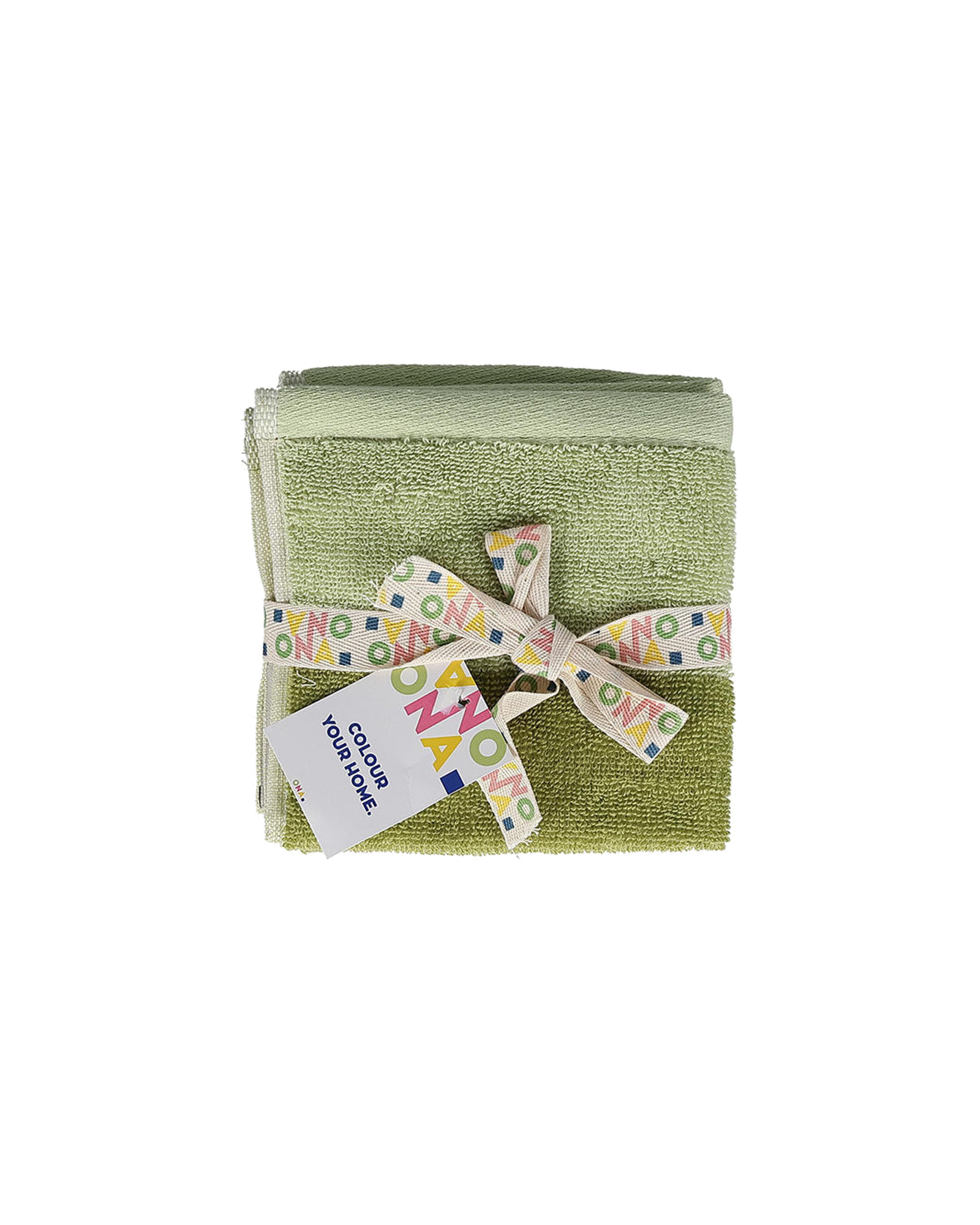 Pixie Gästehandtuch aus Baumwolle, Pistaziengrün, 30 × 30 cm, Ansicht 4